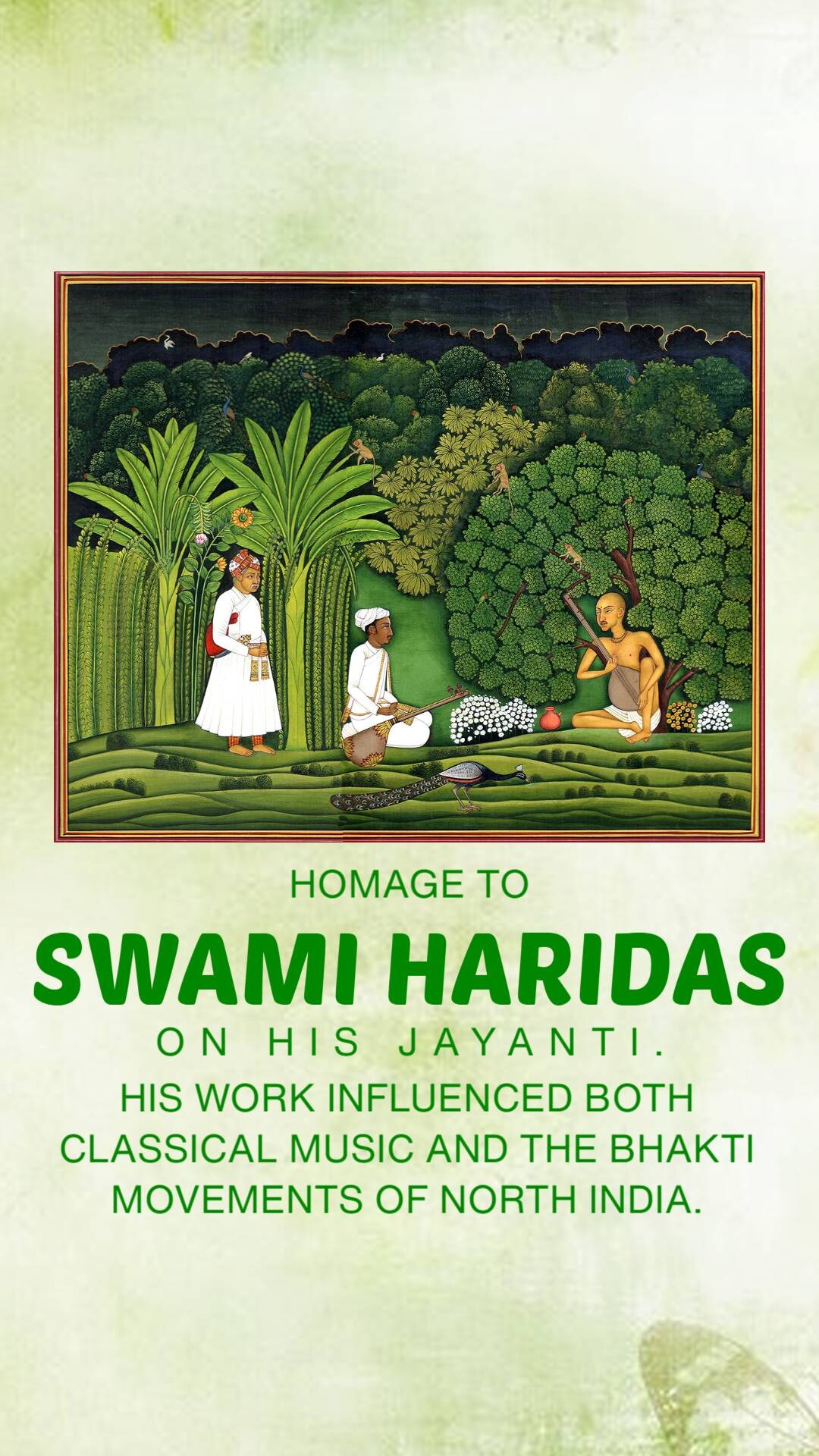 Swami Haridas Jayanti