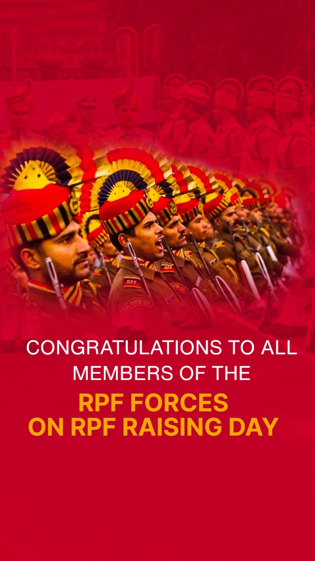 Railway Police Force (RPF) Raising Day