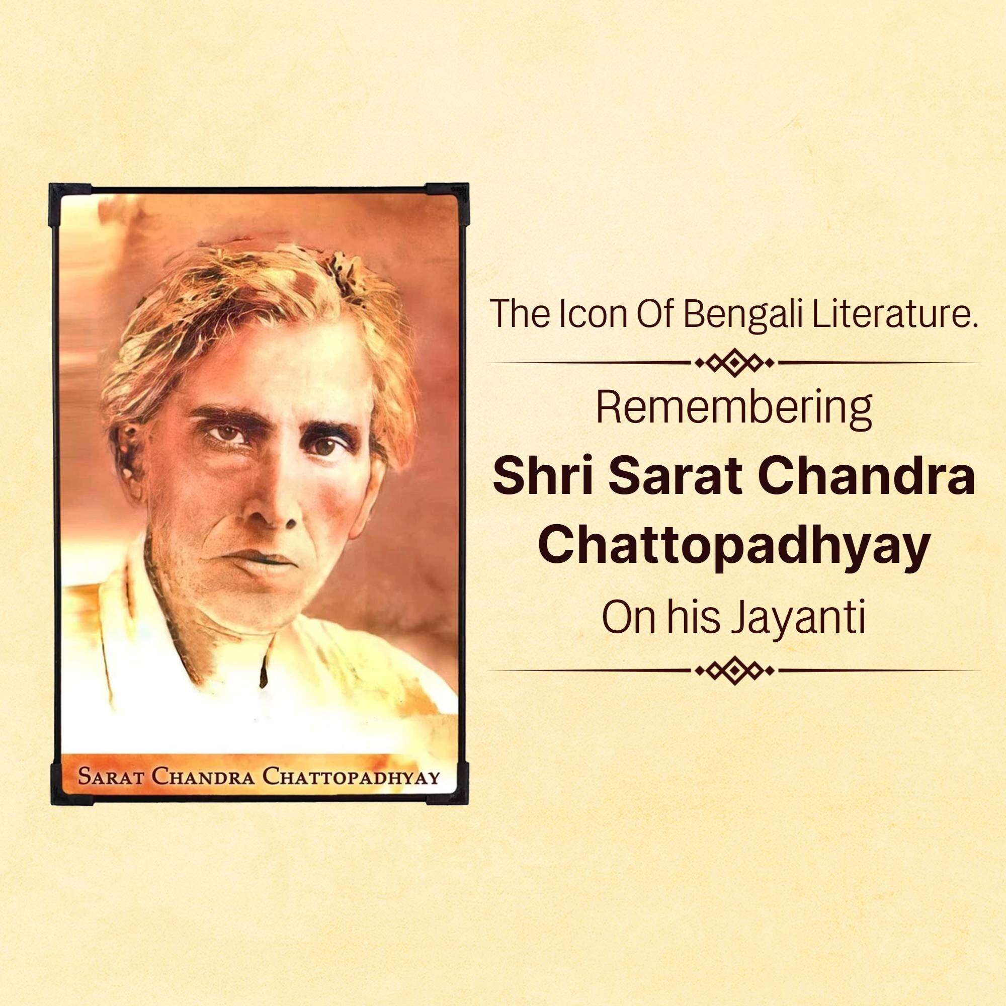 Sarat Chandra Chattopadhyay Jayanti
