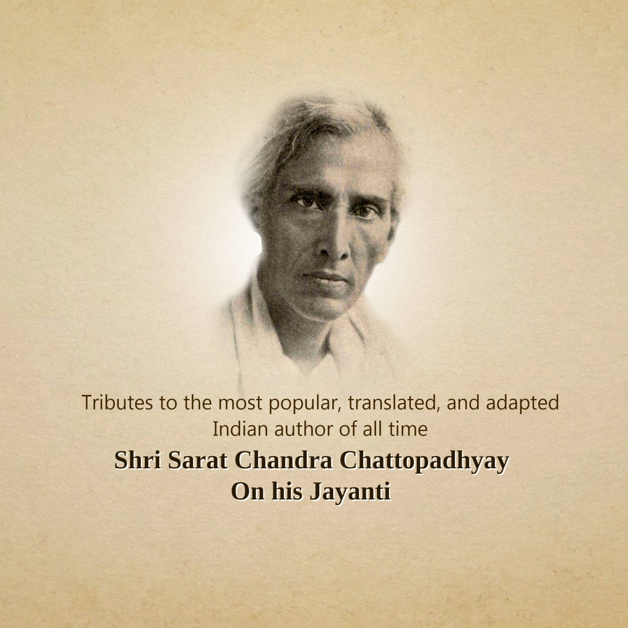 Sarat Chandra Chattopadhyay Jayanti