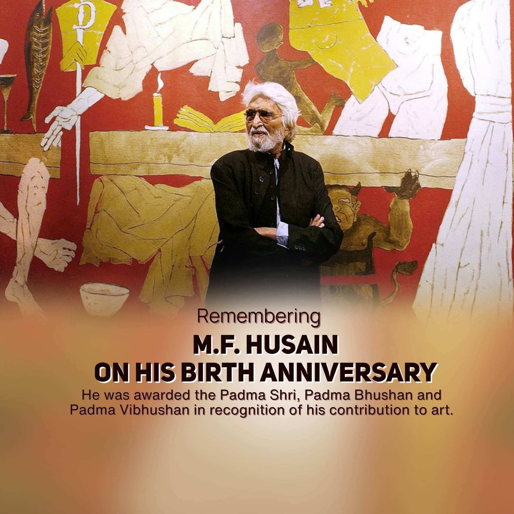 M. F. Husain Jayanti