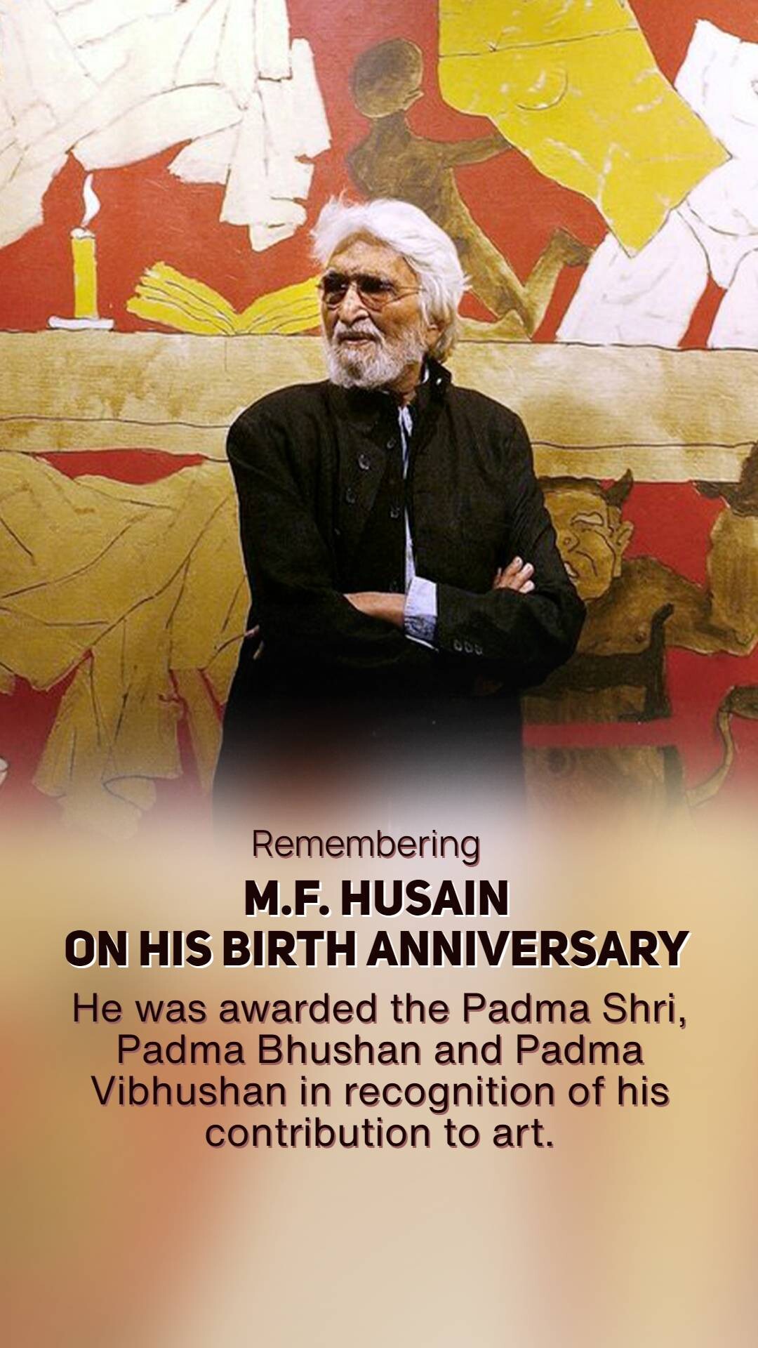 M. F. Husain Jayanti