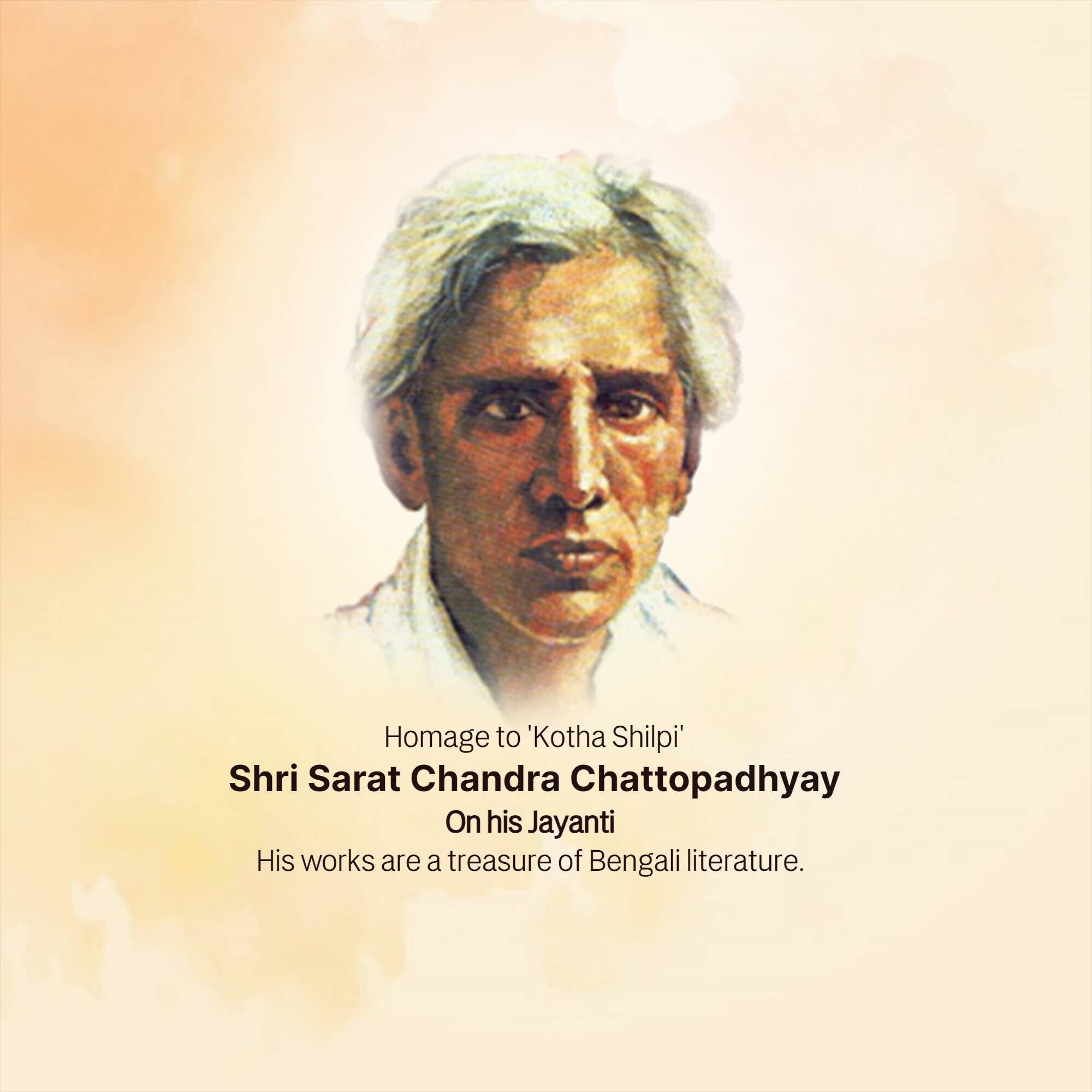 Sarat Chandra Chattopadhyay Jayanti