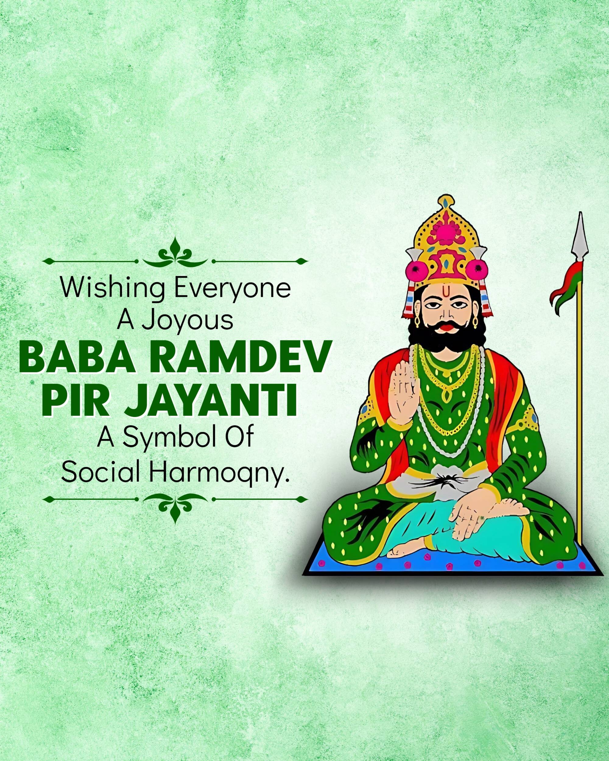 Ramdev Pir Jayanti
