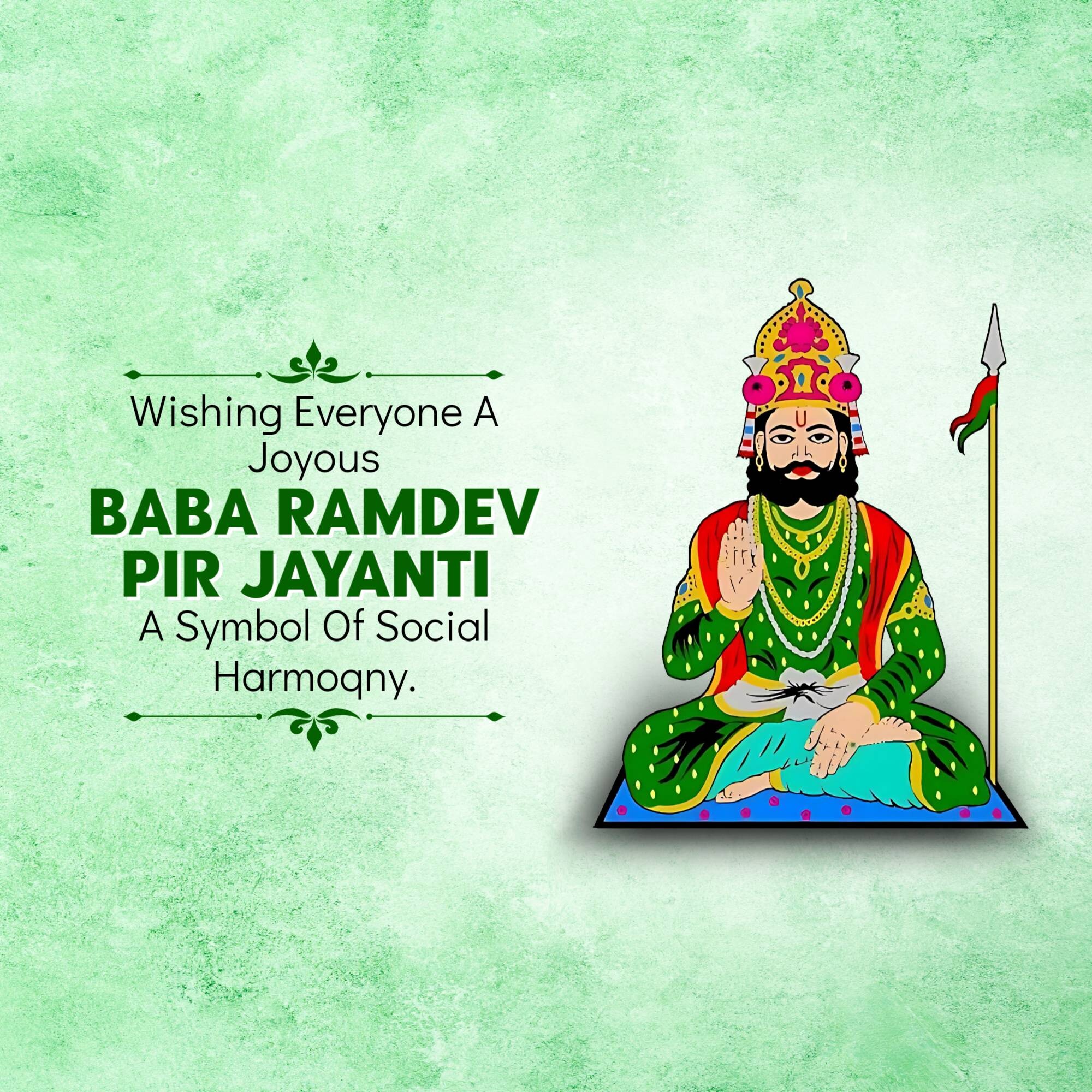 Ramdev Pir Jayanti