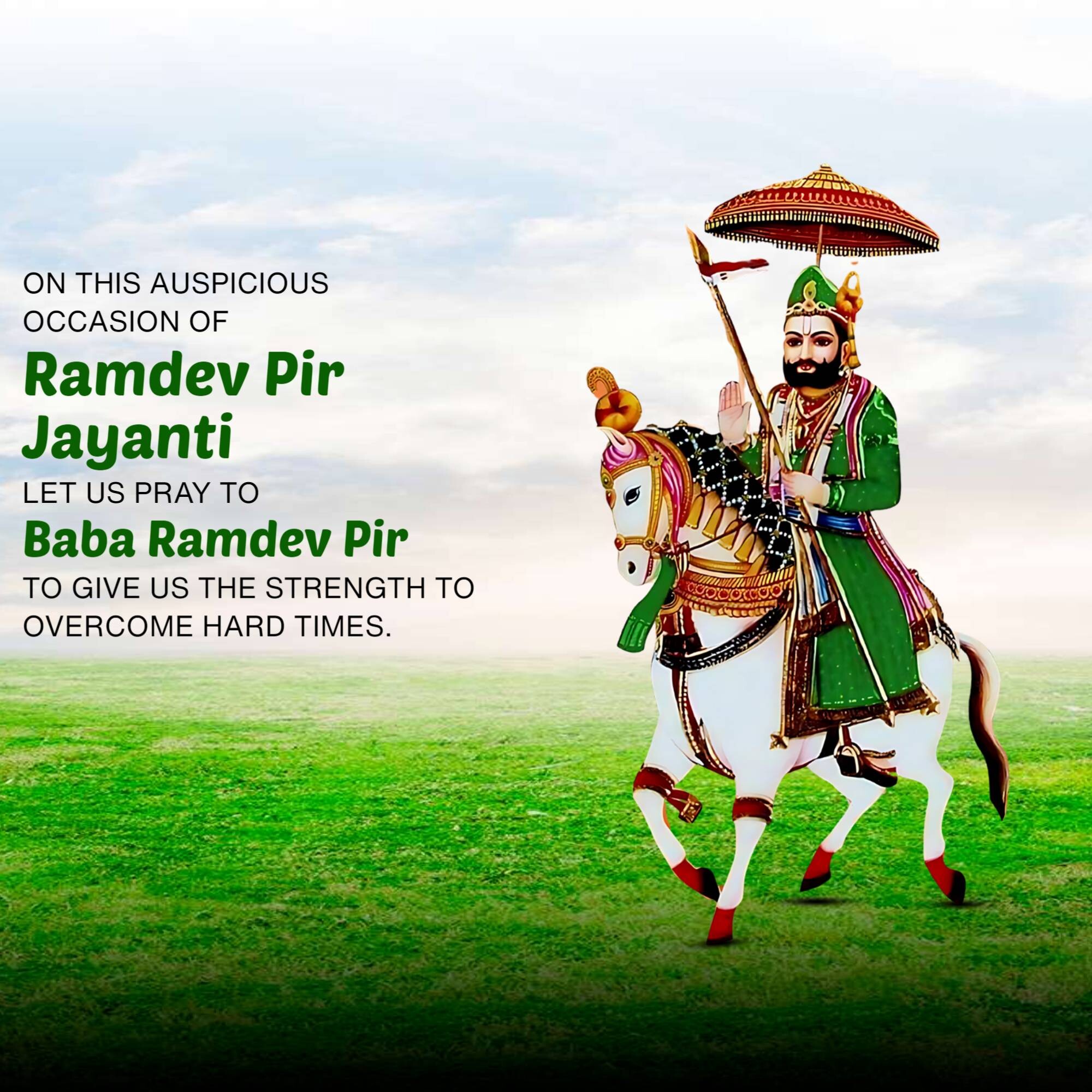 Ramdev Pir Jayanti