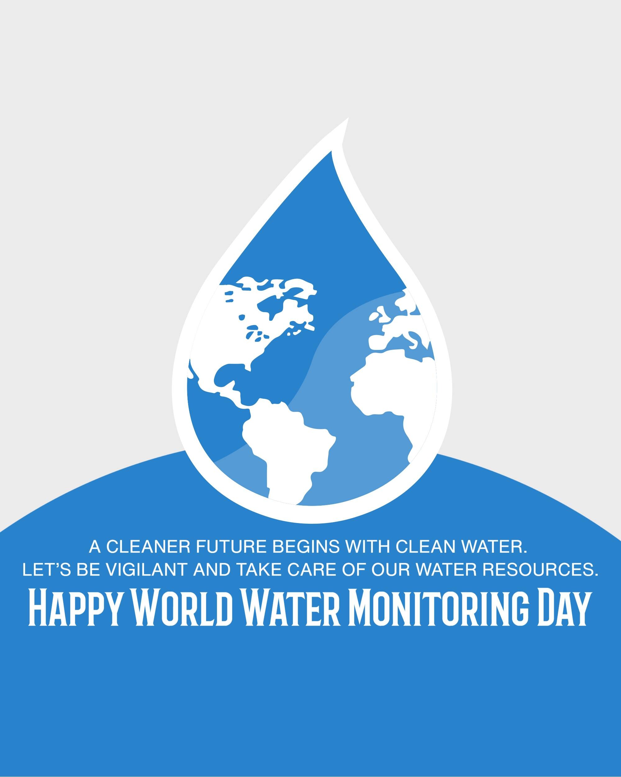 World Water Monitoring Day