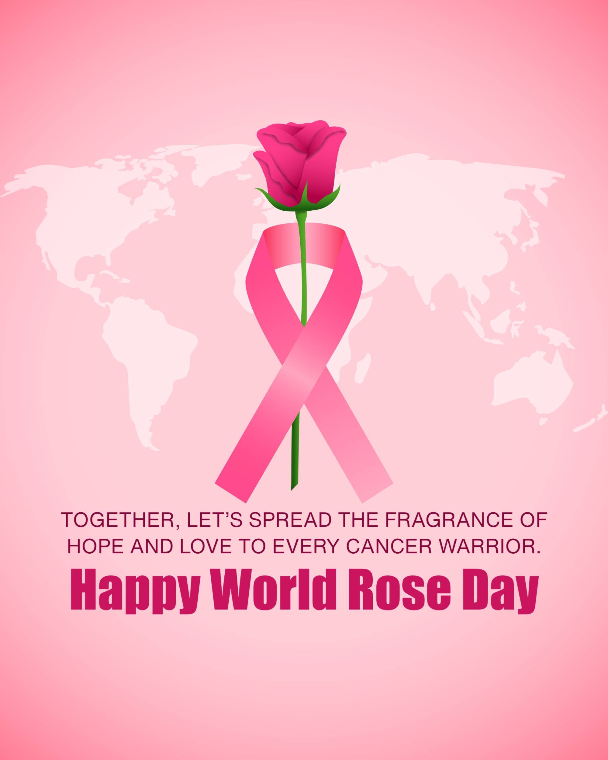 Rose day welfare of cancer patients