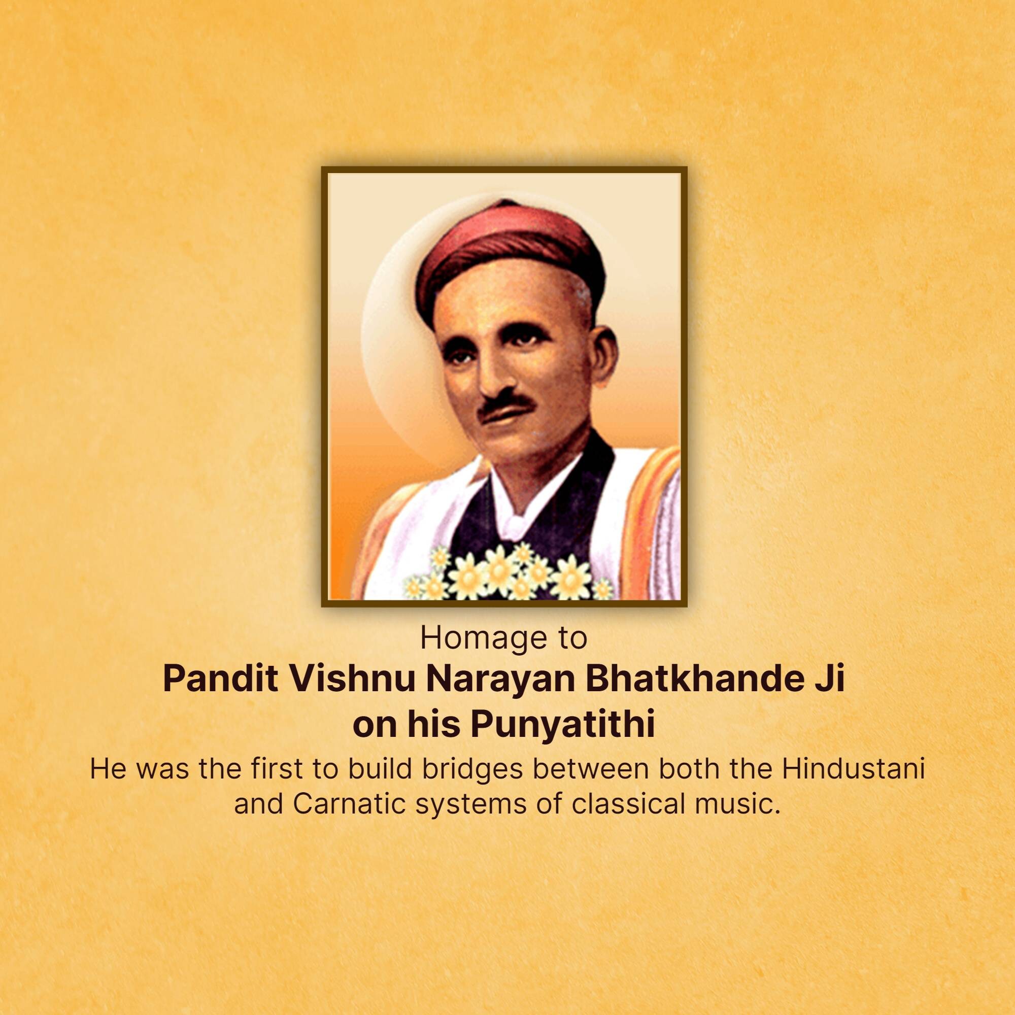 Vishnu Narayan Bhatkhande Punyatithi