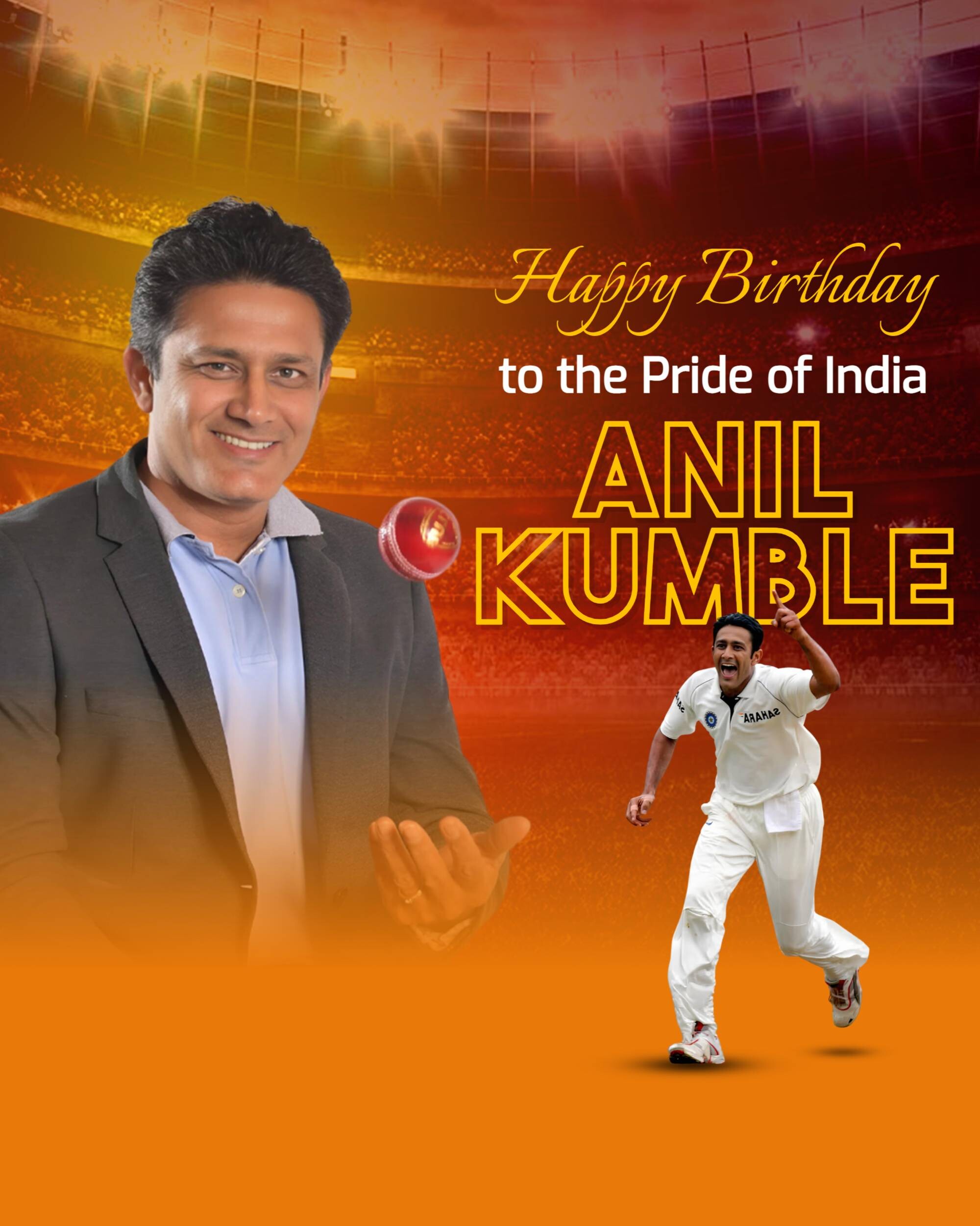 Anil Kumble Birthday