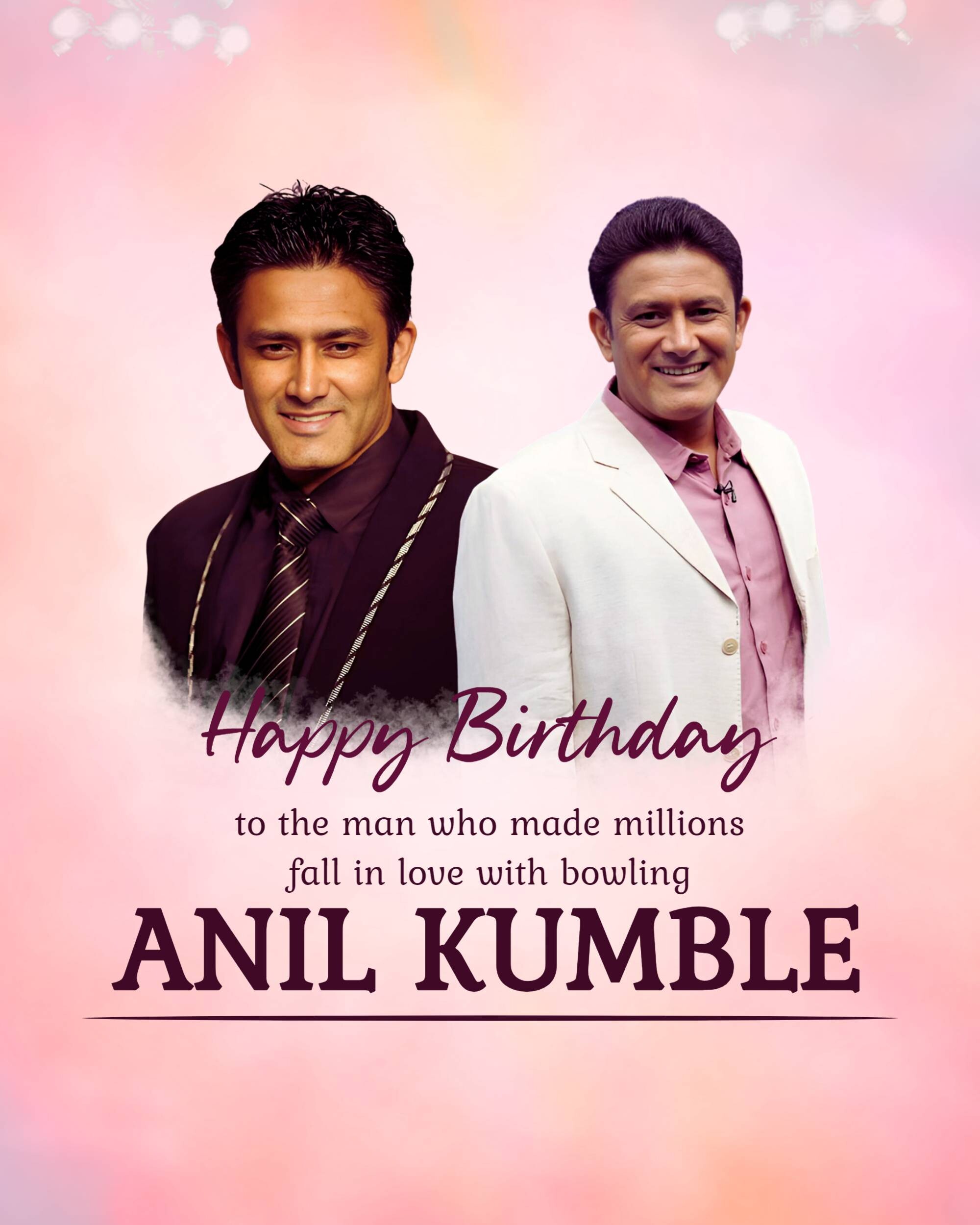 Anil Kumble Birthday