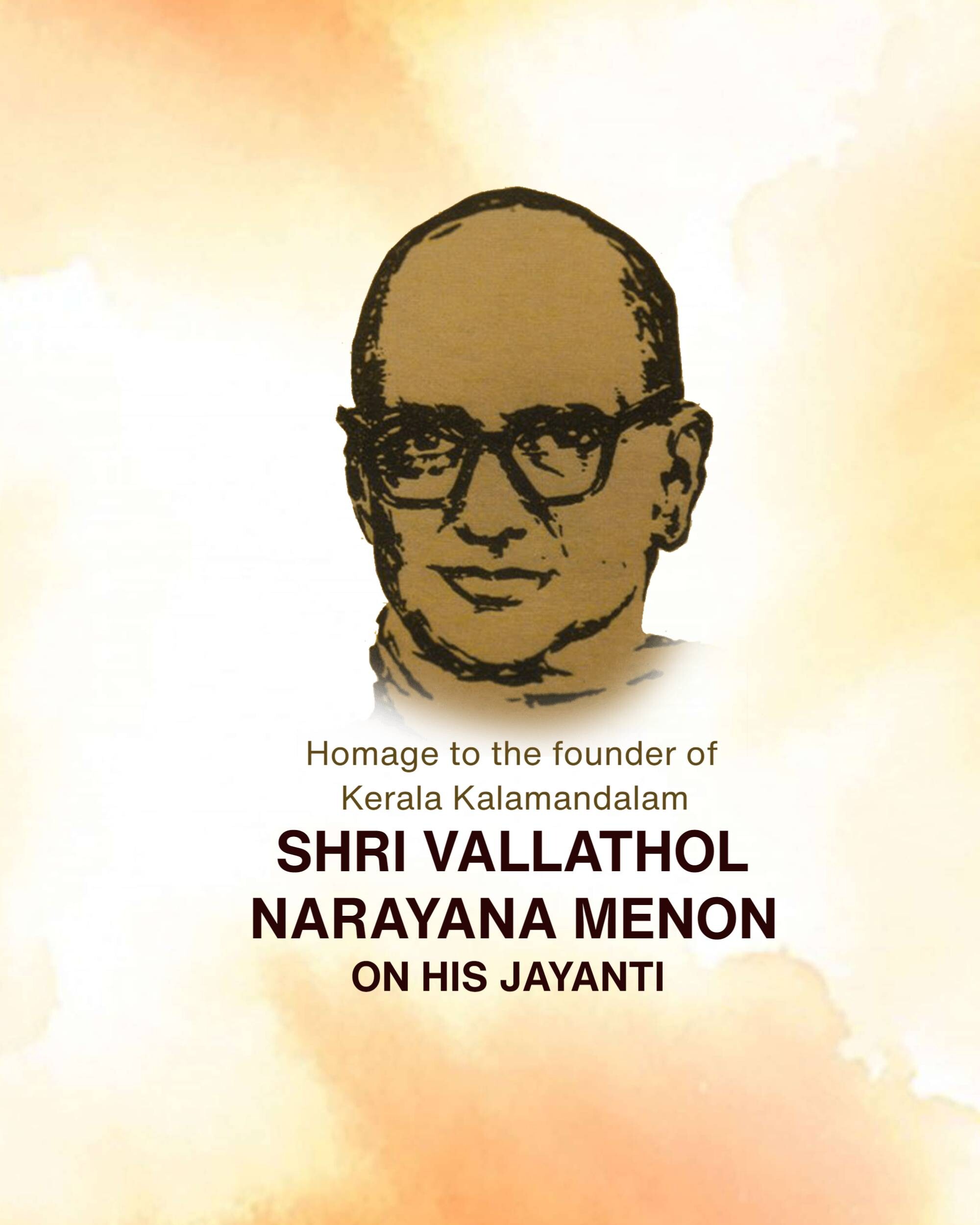 Vallathol Narayana Menon Jayanti