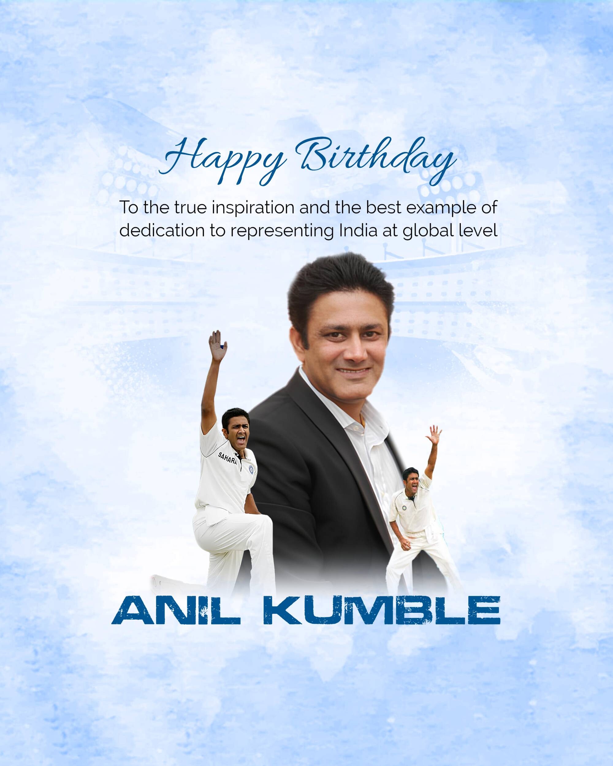 Anil Kumble Birthday