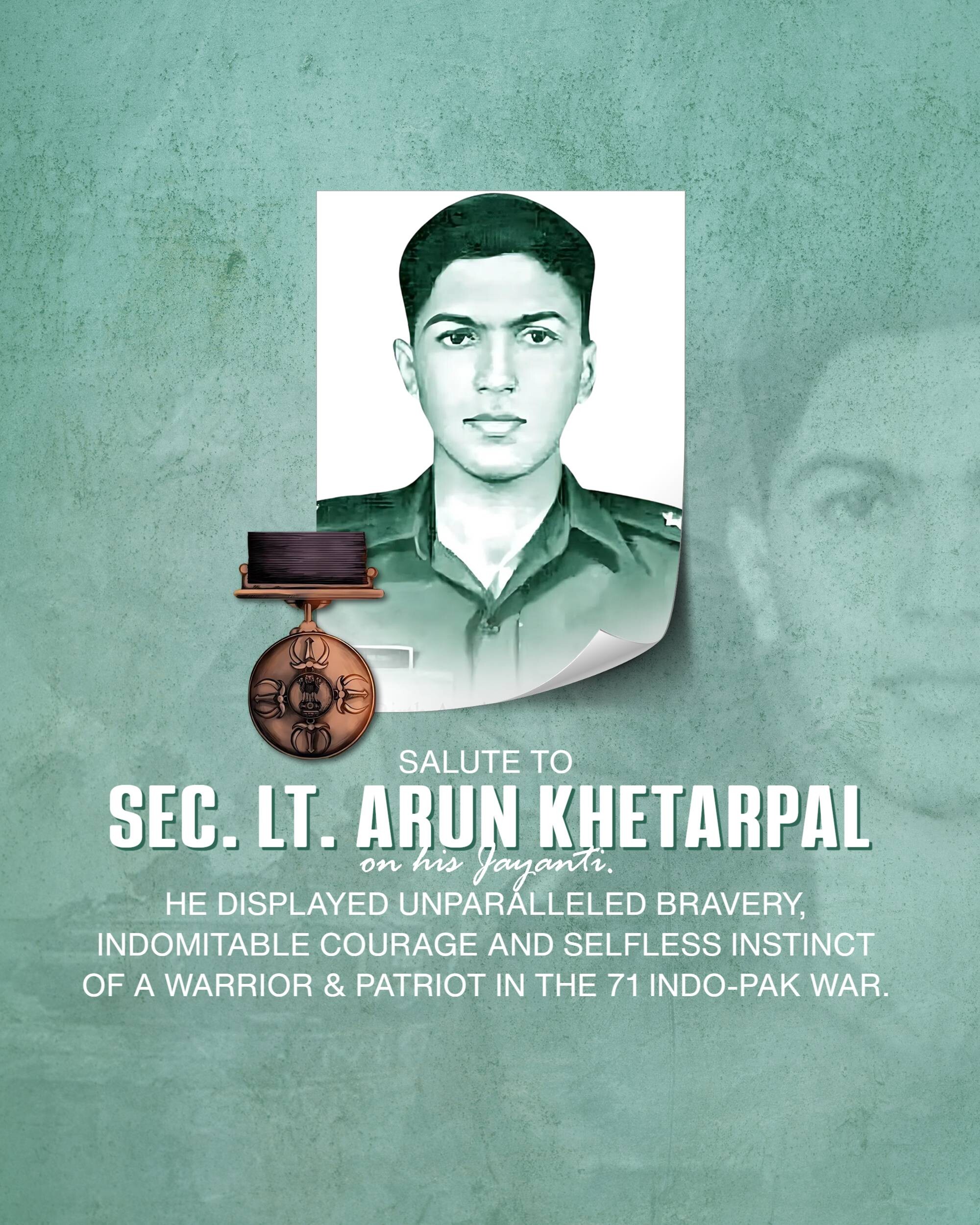 Arun Khetarpal Jayanti
