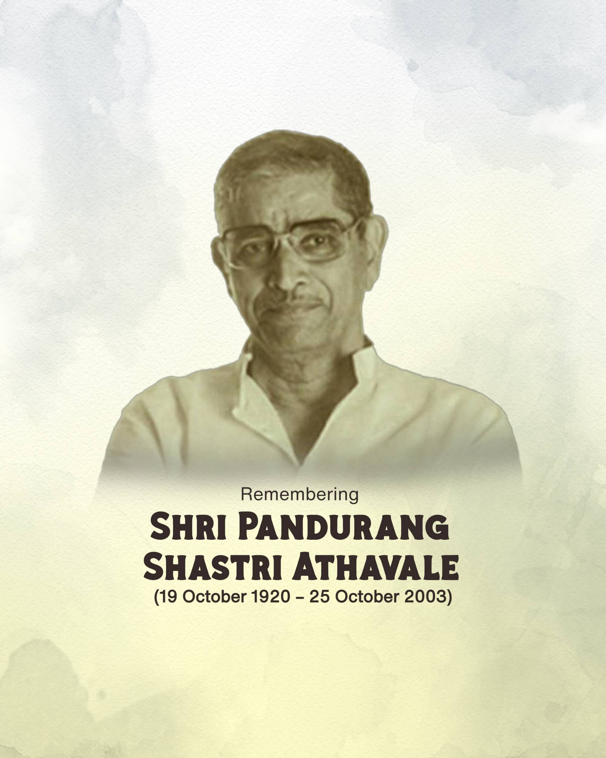 Pandurang Shastri Athavale Jayanti