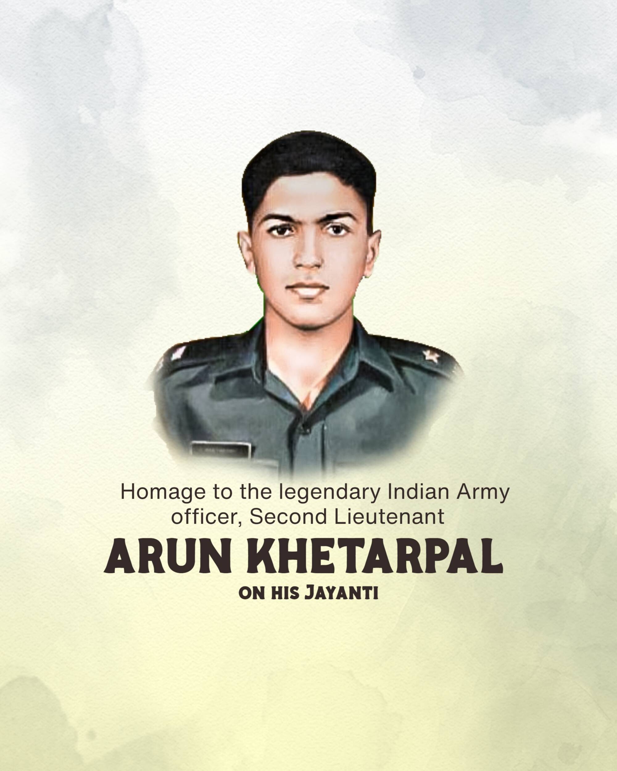 Arun Khetarpal Jayanti