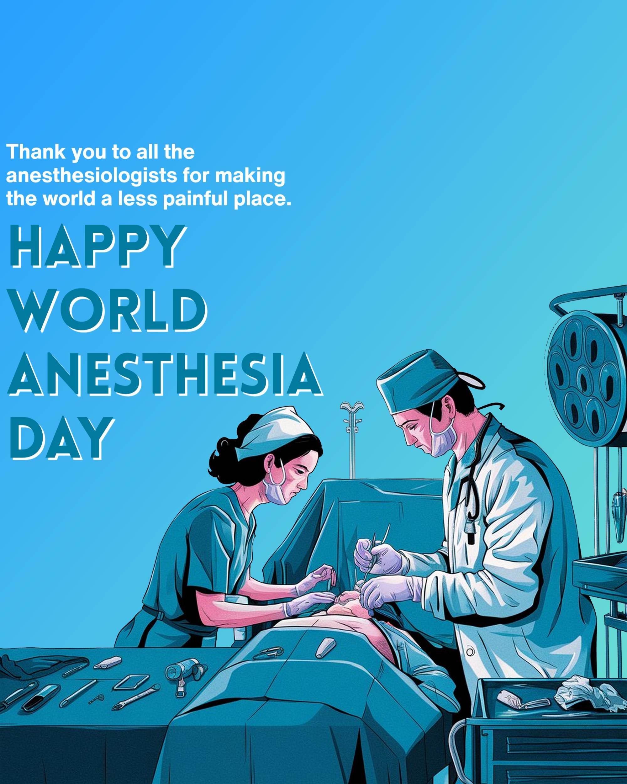 World Anesthesia Day
