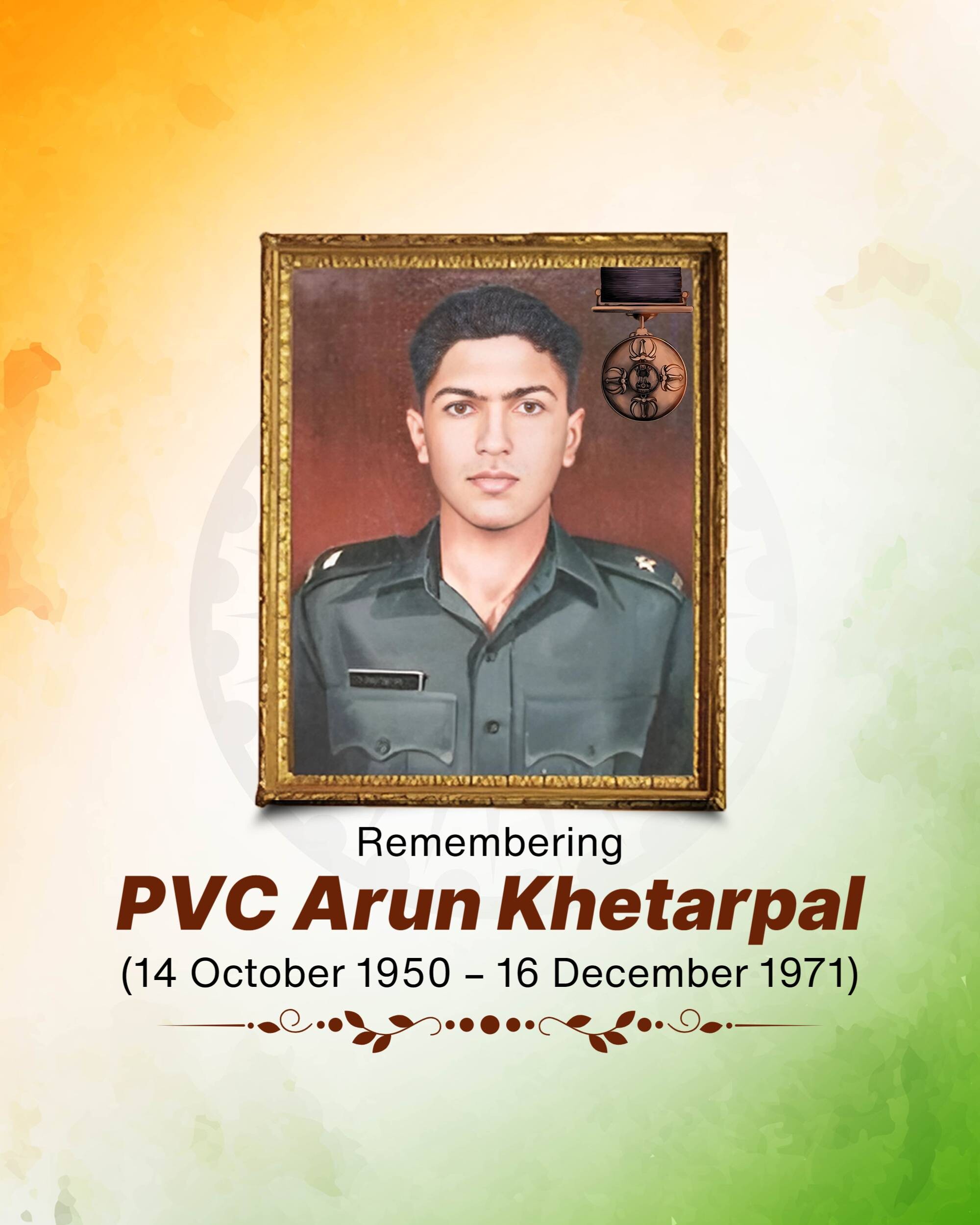 Arun Khetarpal Jayanti
