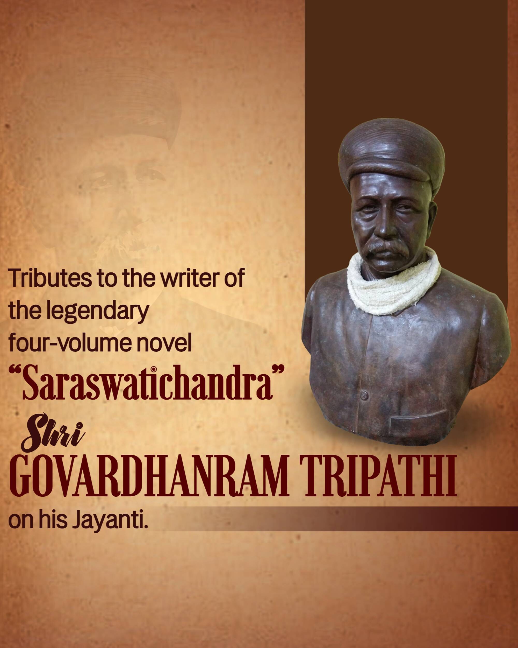 Govardhanram Tripathi Jayanti
