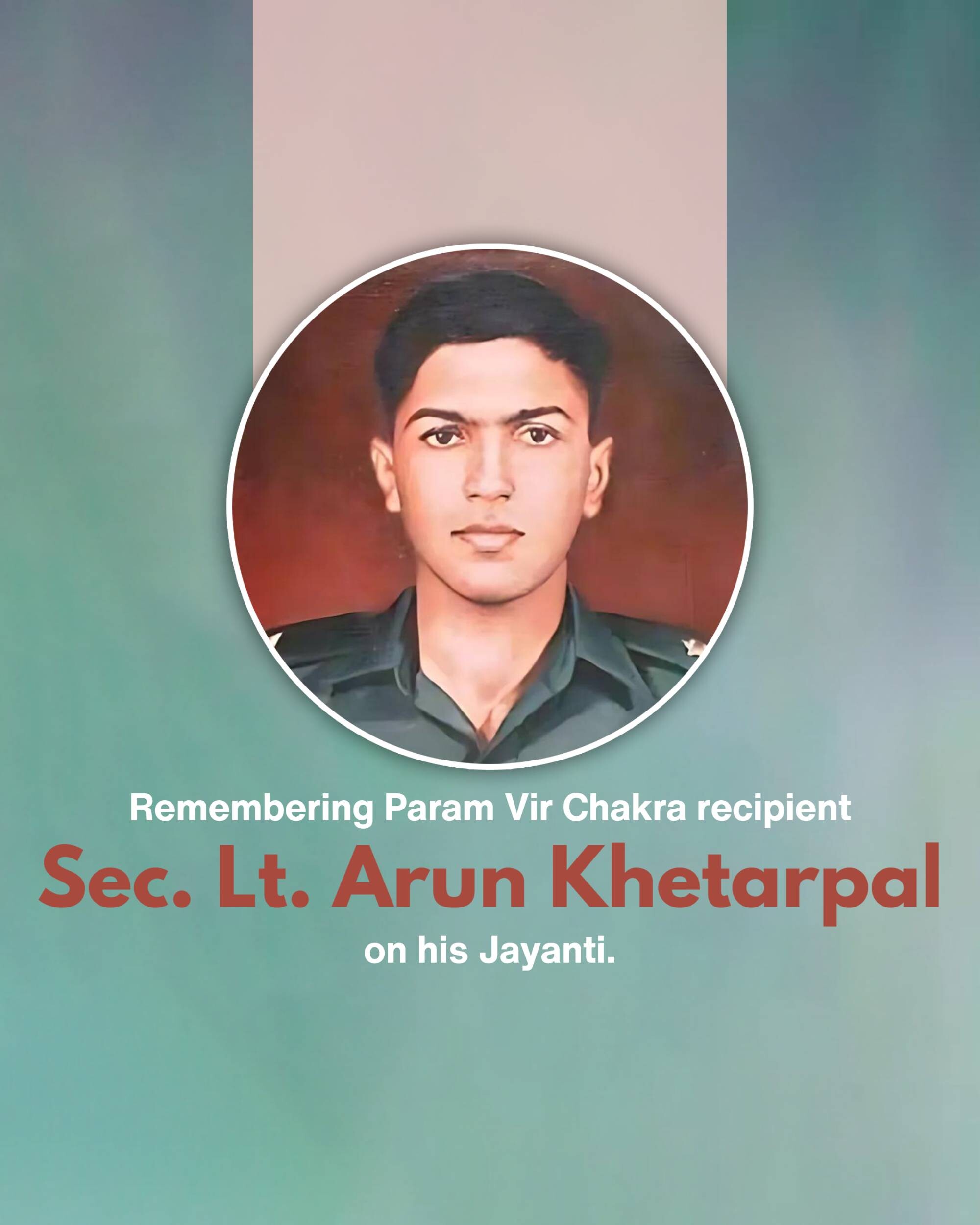 Arun Khetarpal Jayanti