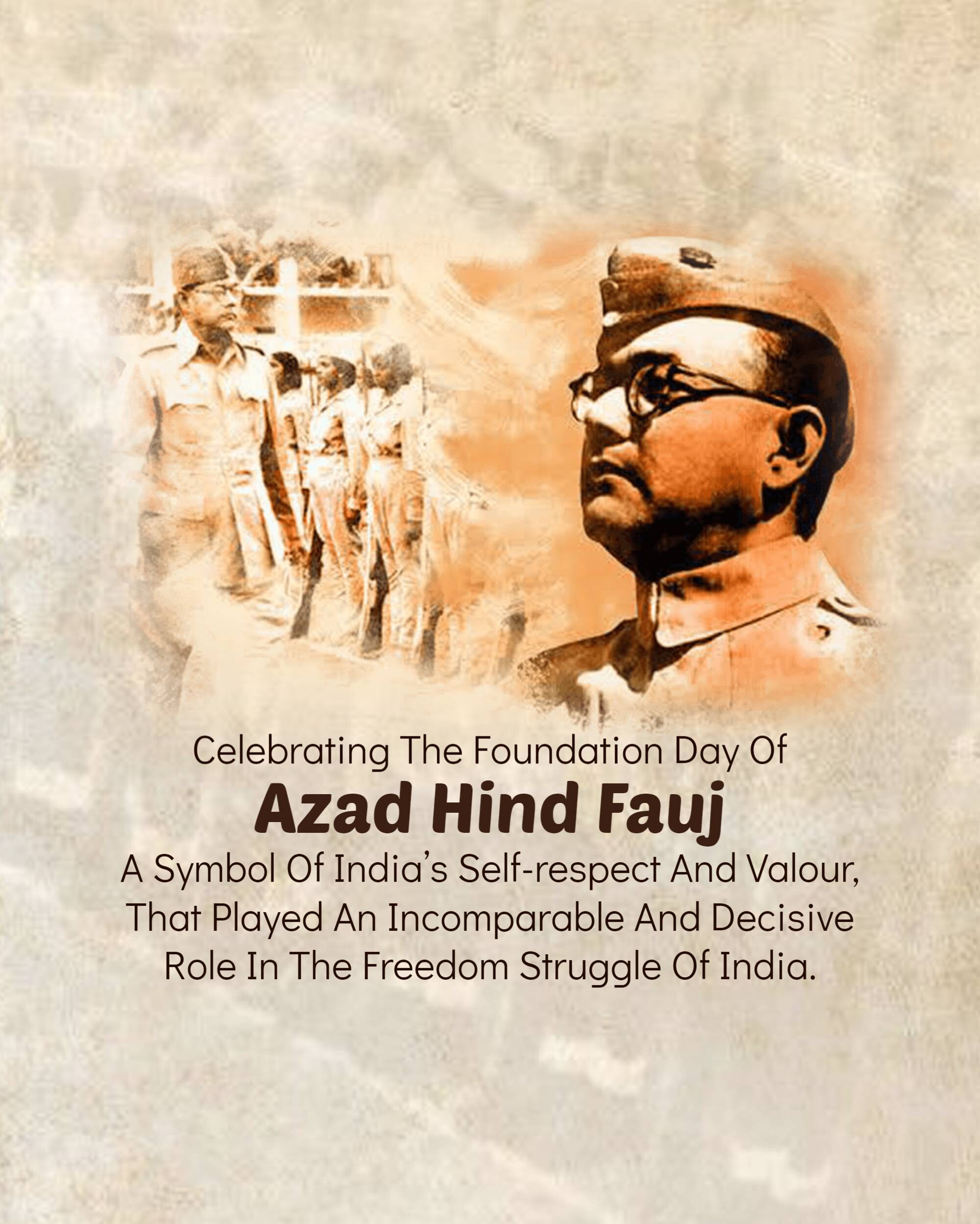 Azad Hind Fauj Sthapana Diwas
