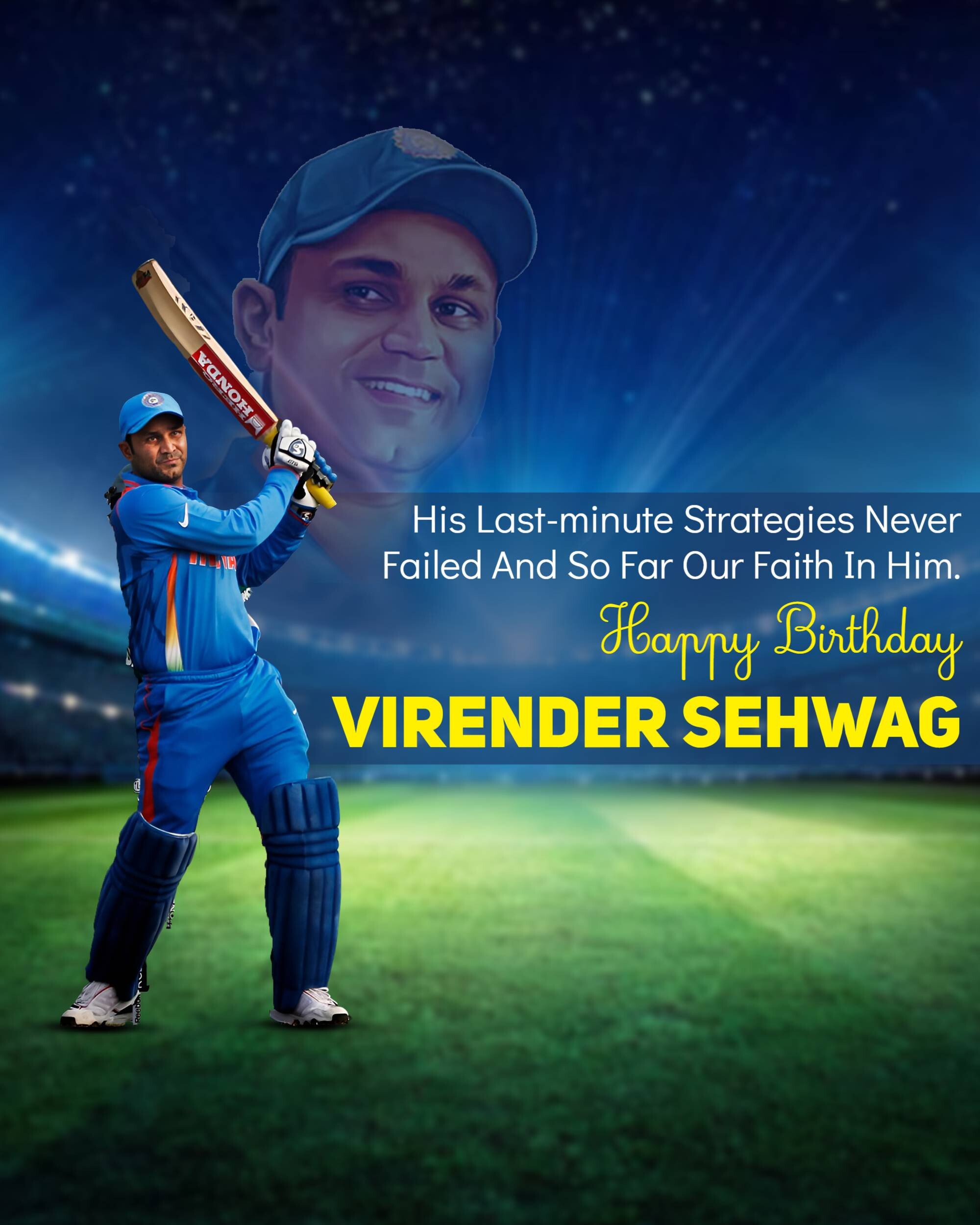 Virender Sehwag Birthday