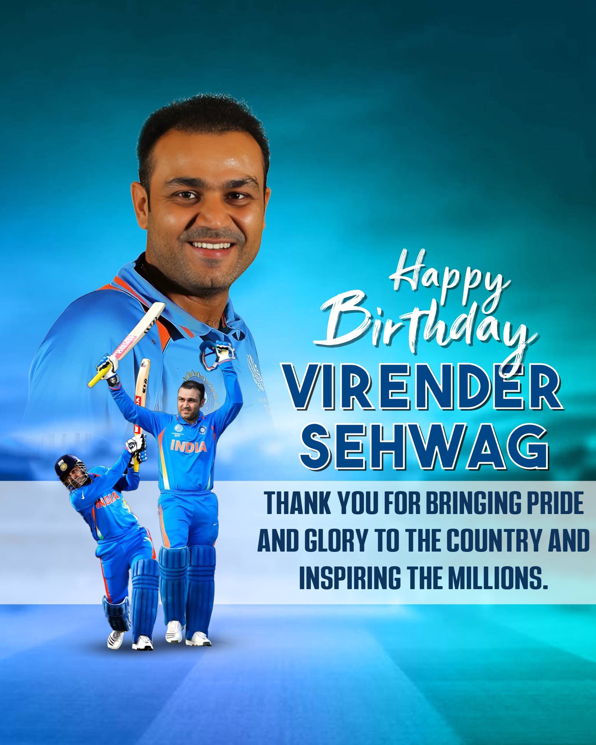 Virender Sehwag Birthday