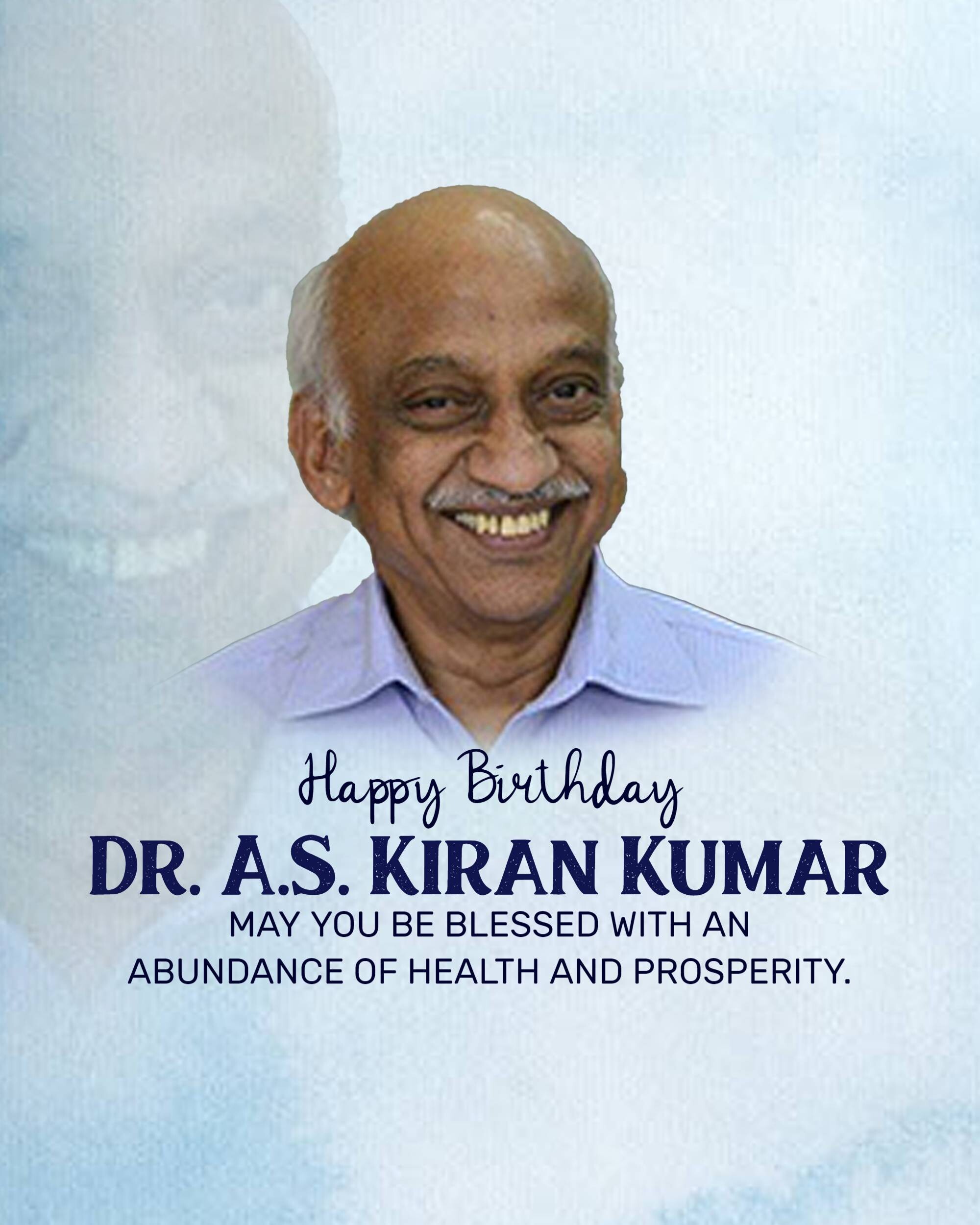 A.S. Kiran Kumar Birthday
