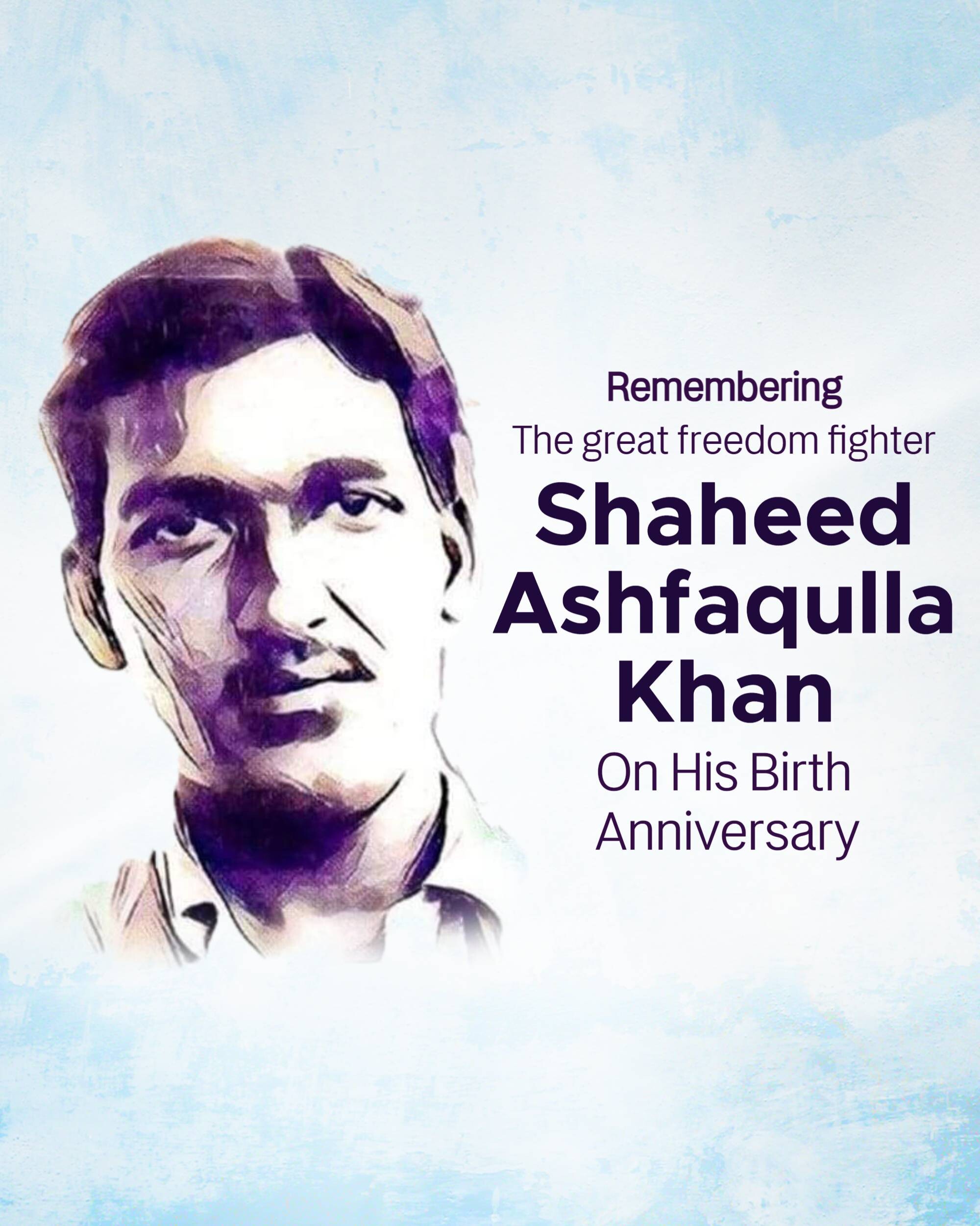 Ashfaqulla Khan Birth Anniversary