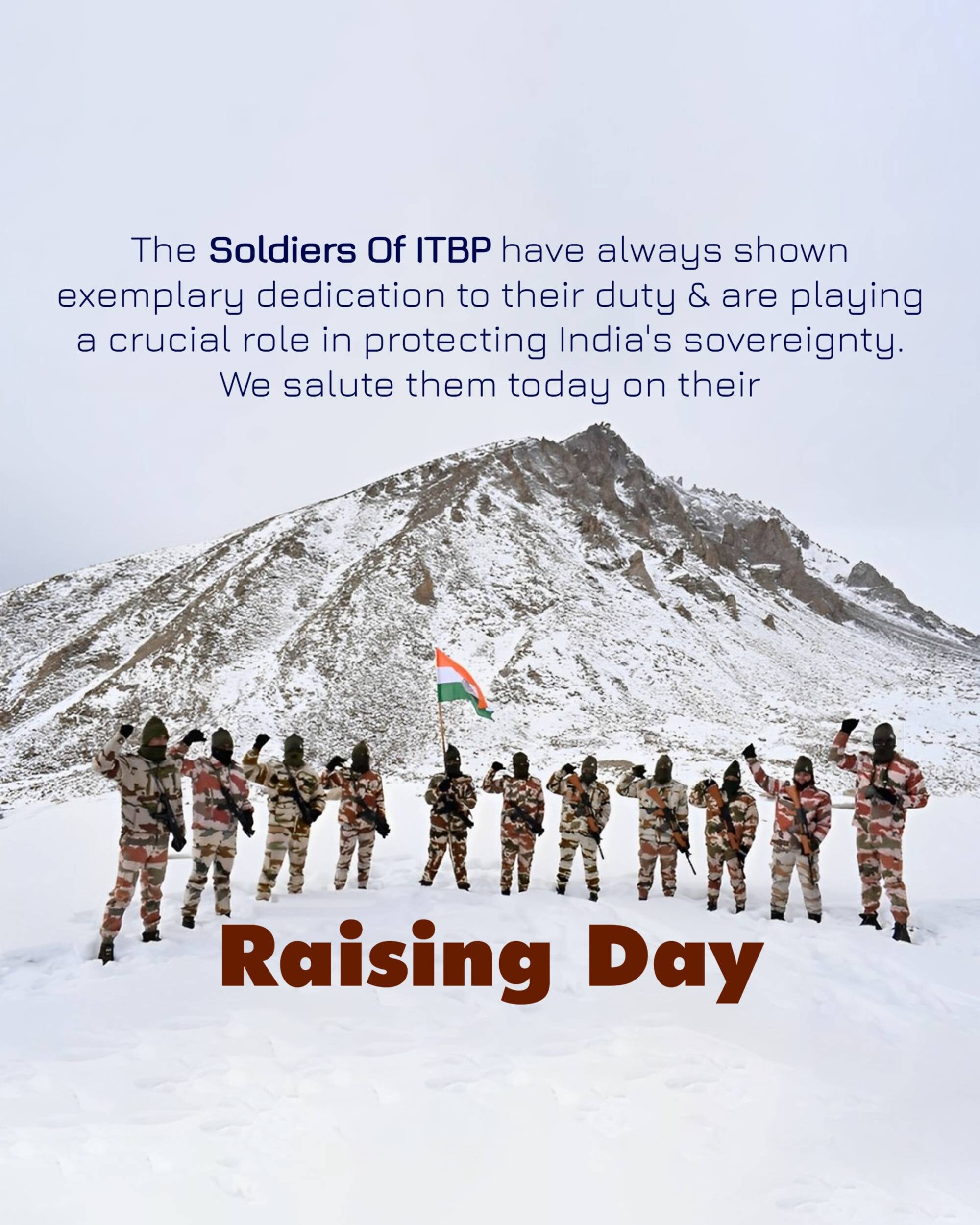 Raising day of Indo Tibetan Border Police