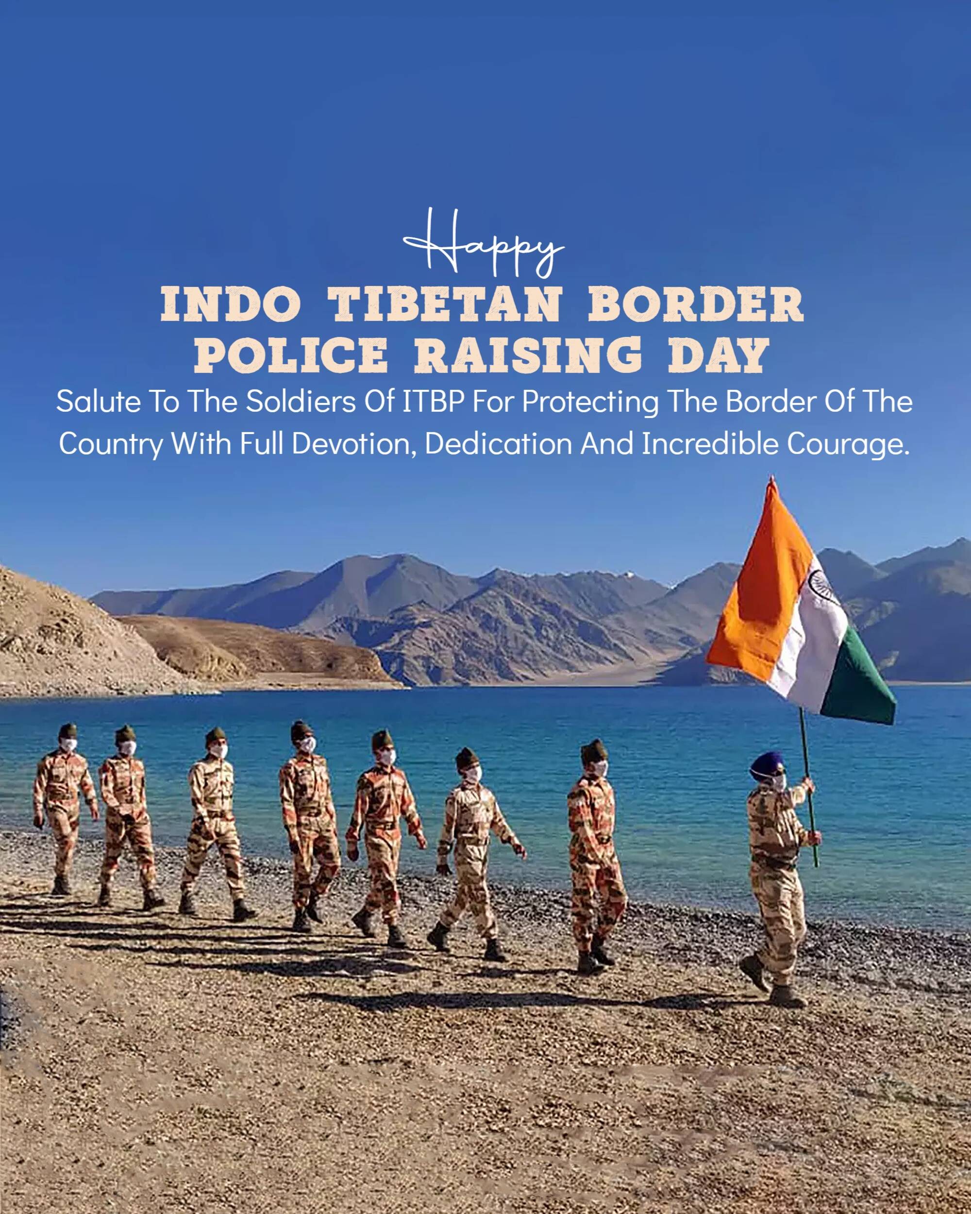Raising day of Indo Tibetan Border Police