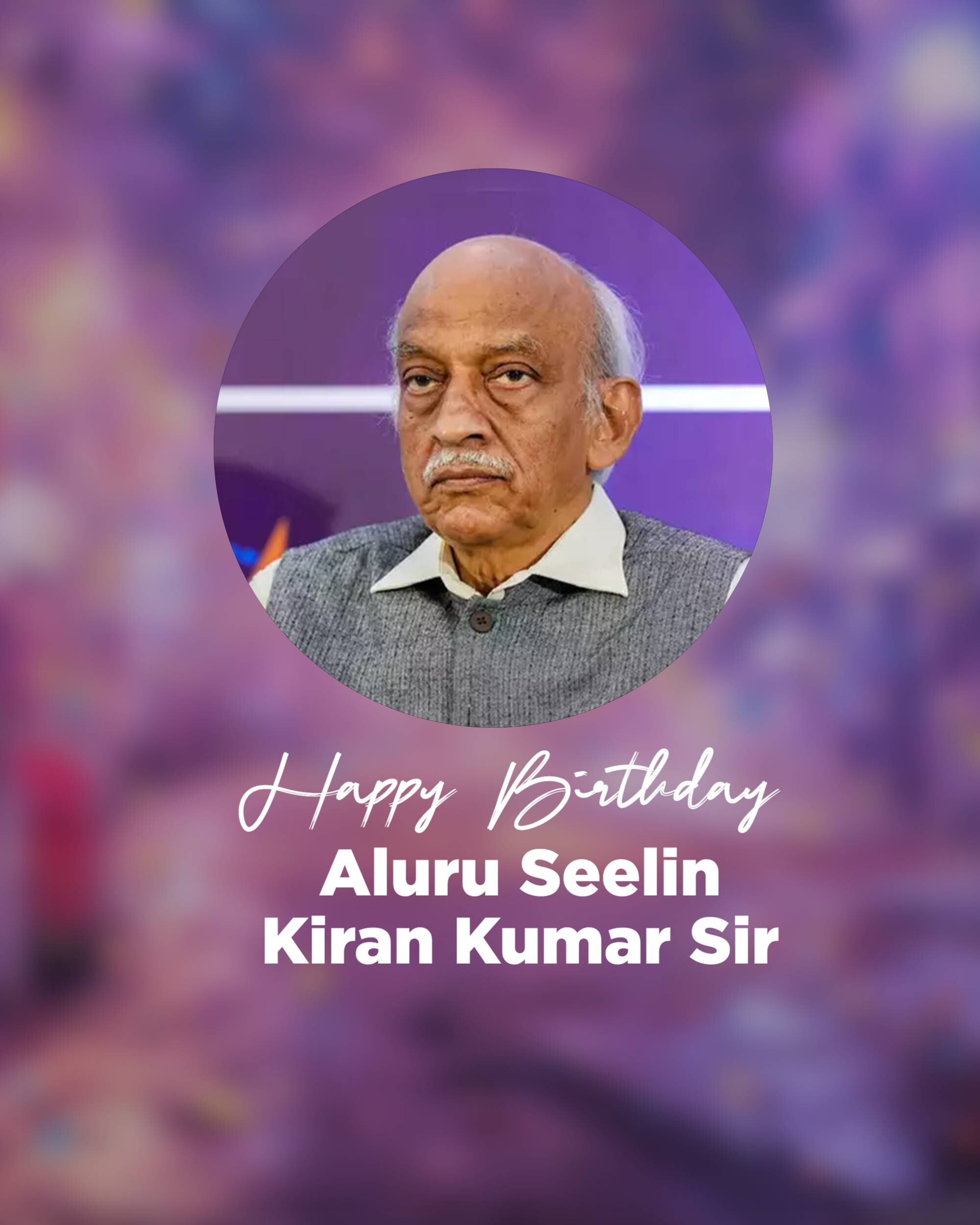 A.S. Kiran Kumar Birthday