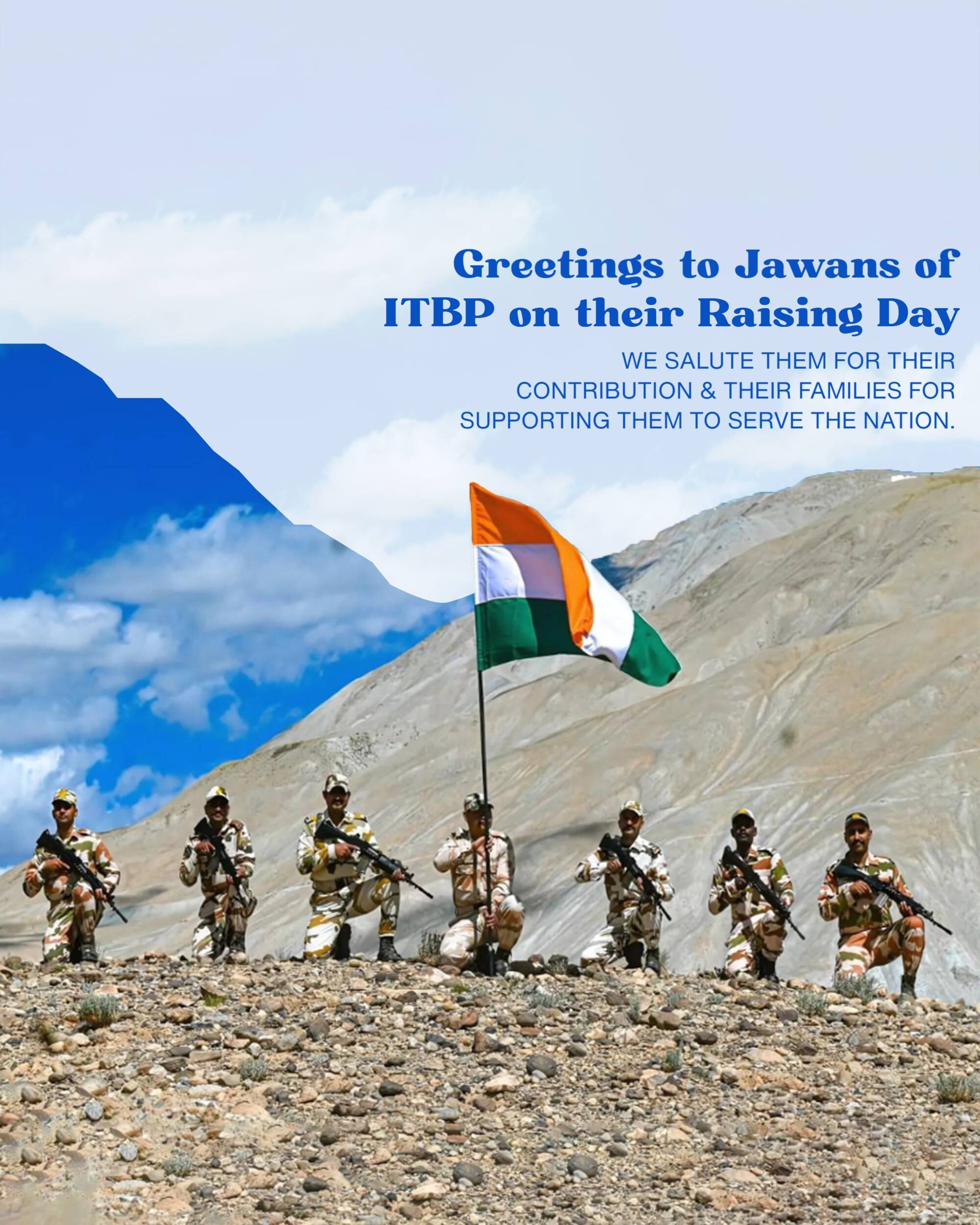 Raising day of Indo Tibetan Border Police