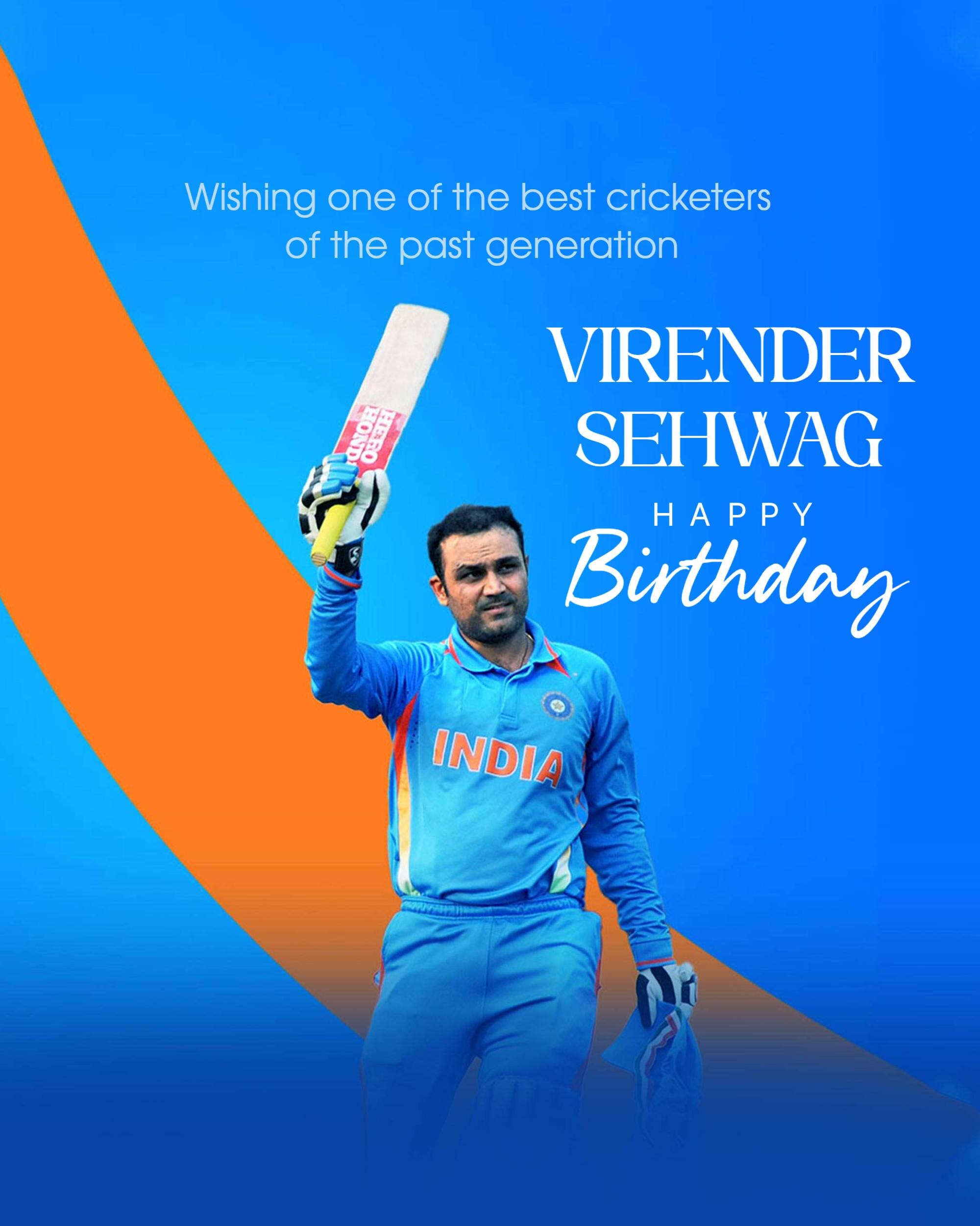 Virender Sehwag Birthday