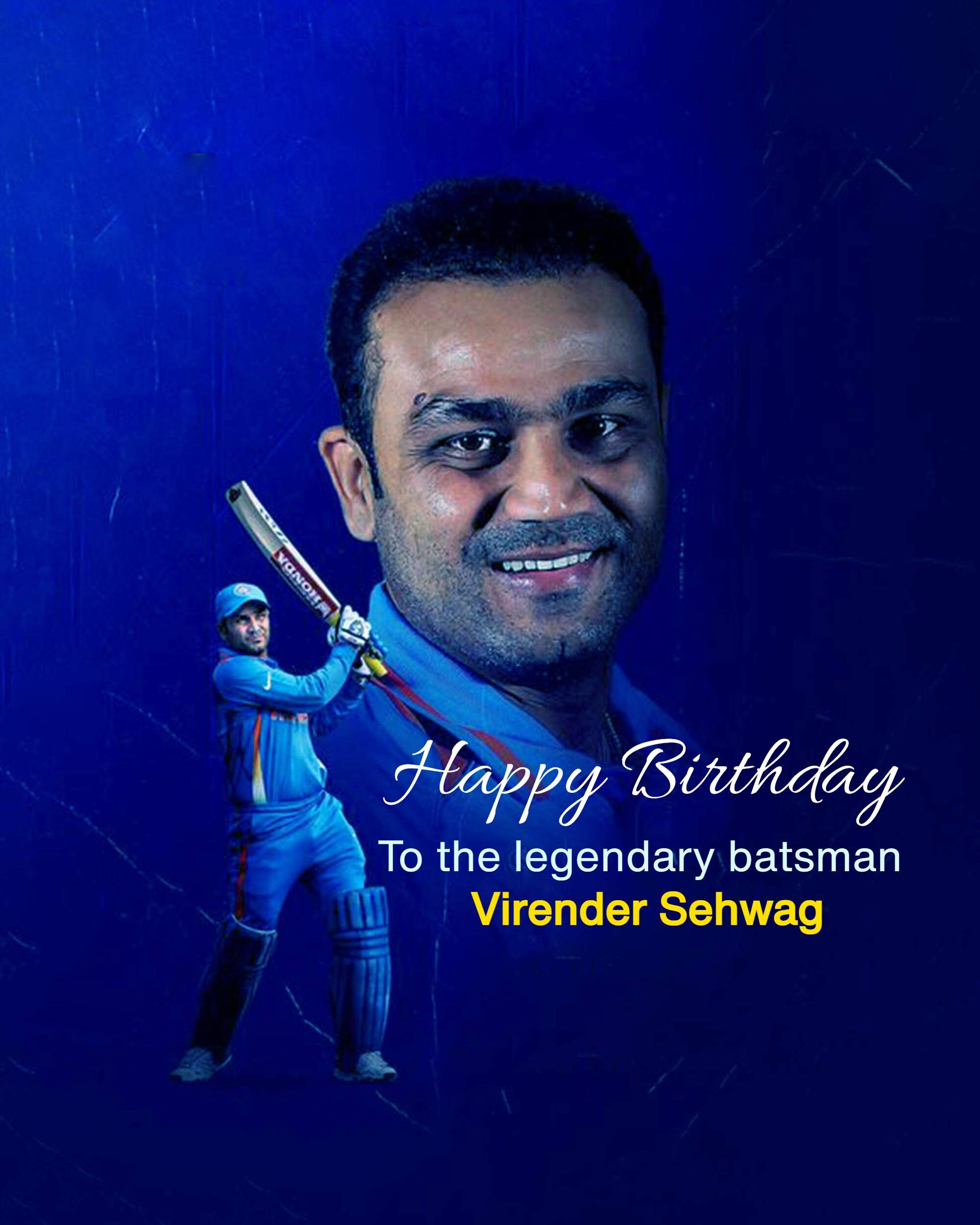 Virender Sehwag Birthday