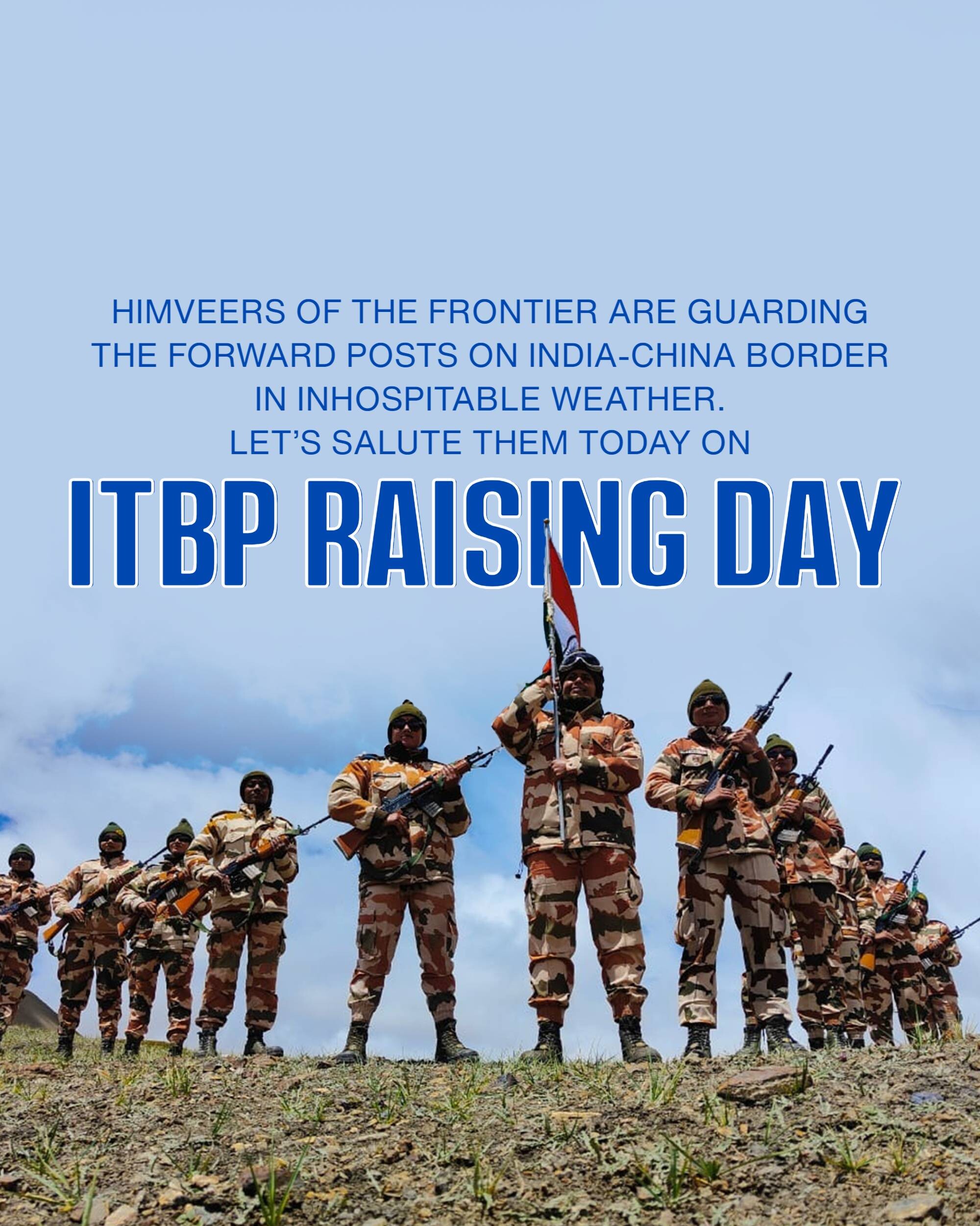 Raising day of Indo Tibetan Border Police