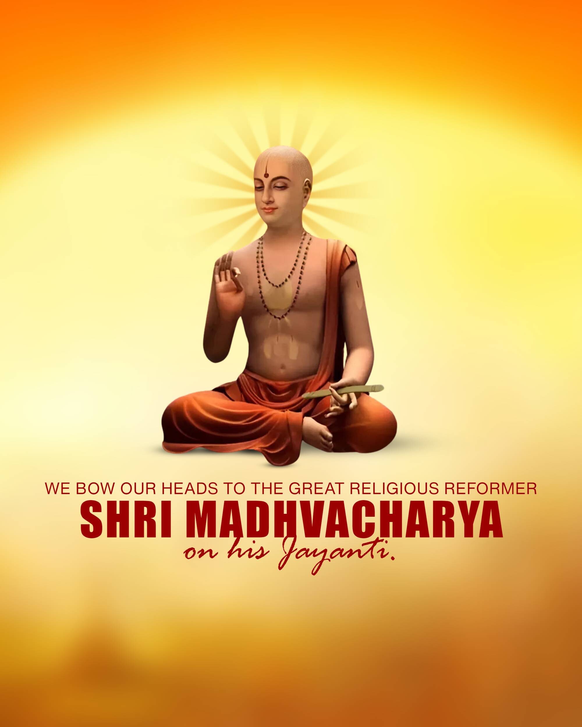 Madhvacharya Jayanti
