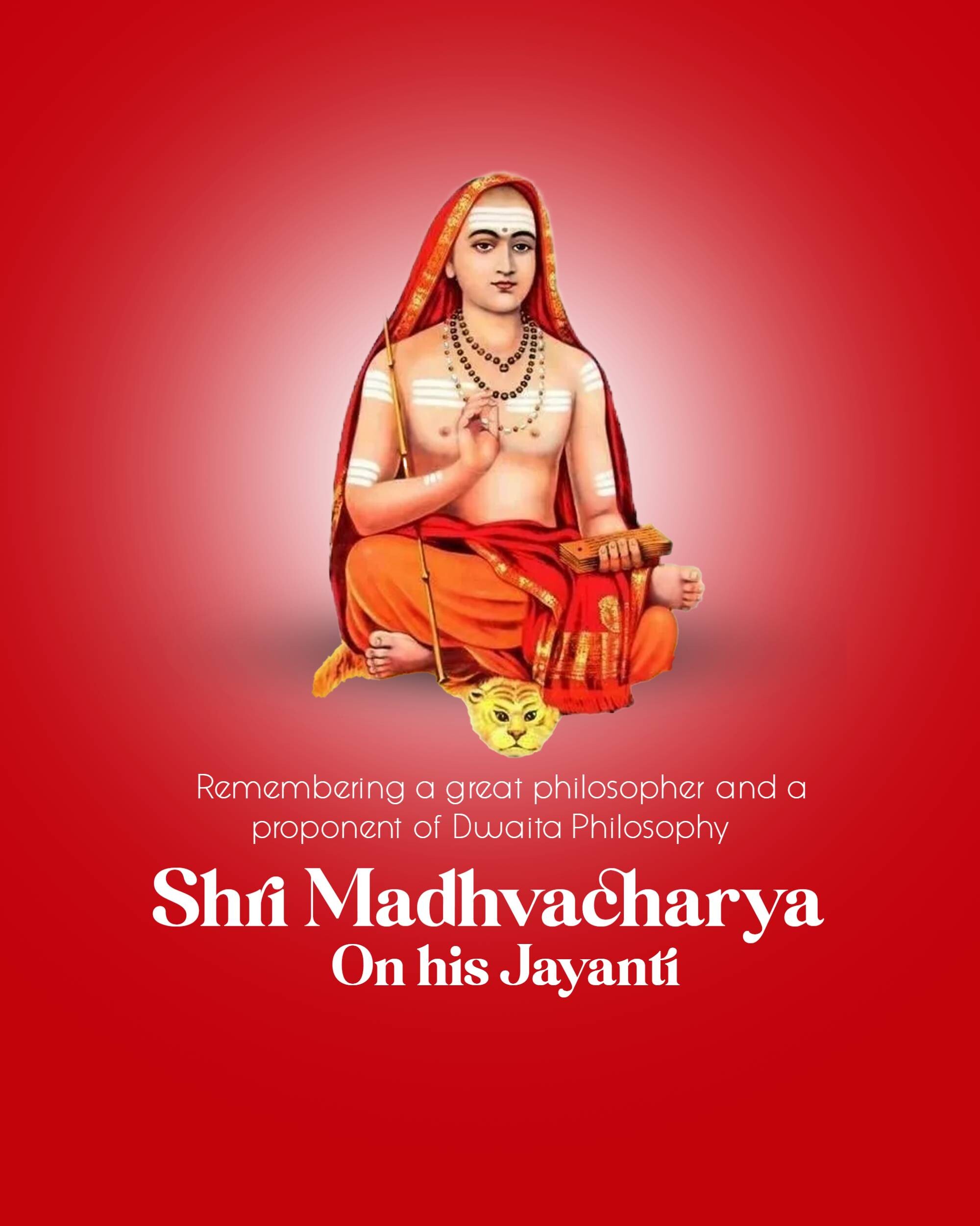 Madhvacharya Jayanti