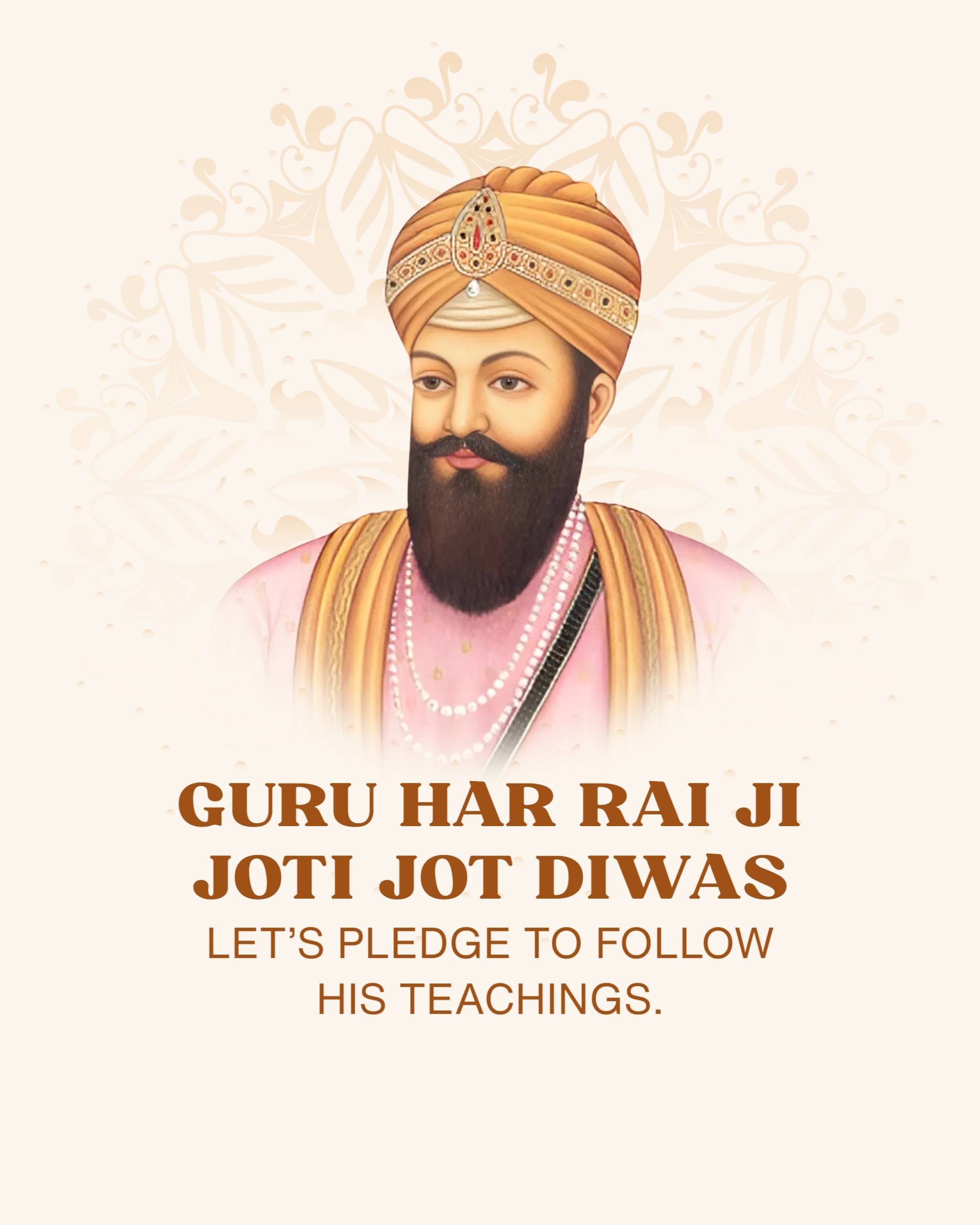 Guru Har Rai Ji Joti Jot Diwas