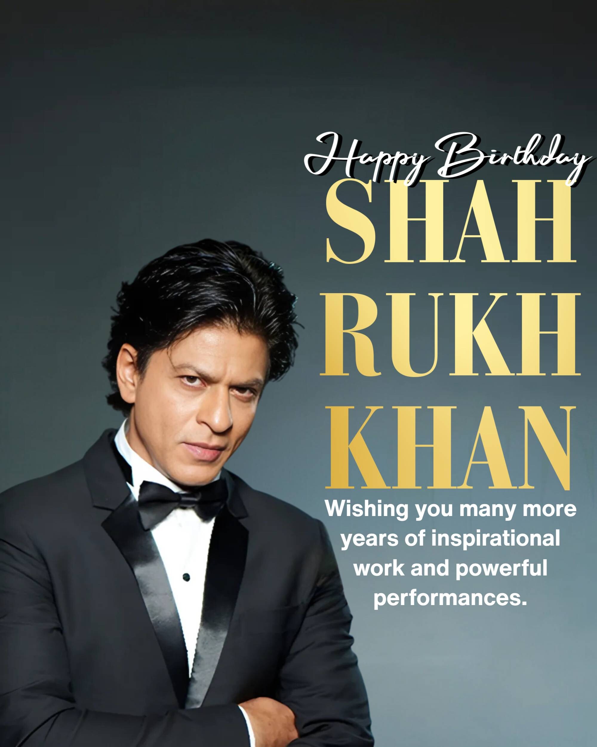 Shahrukh Khan Birthday