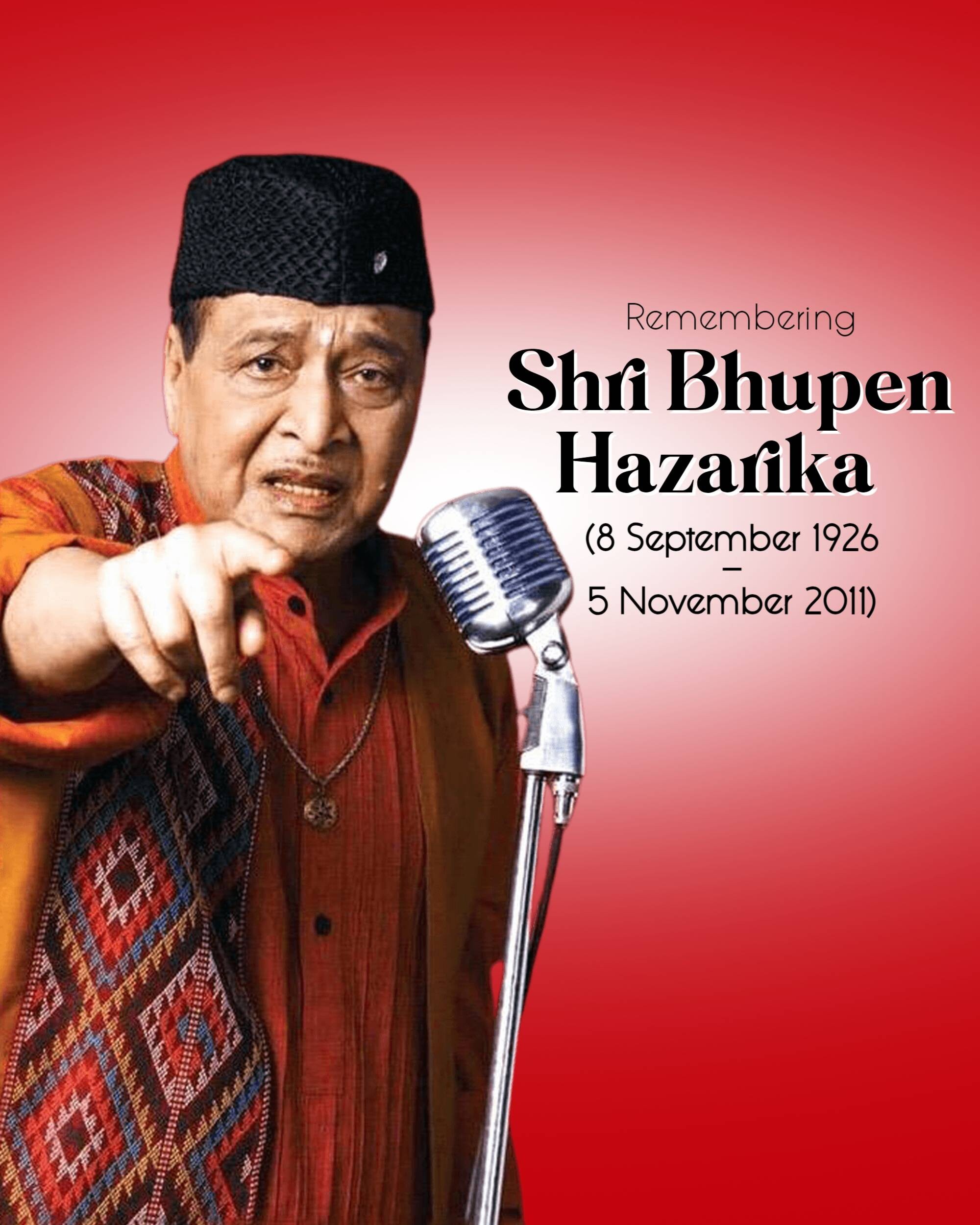 Bhupen Hazarika Punyatithi