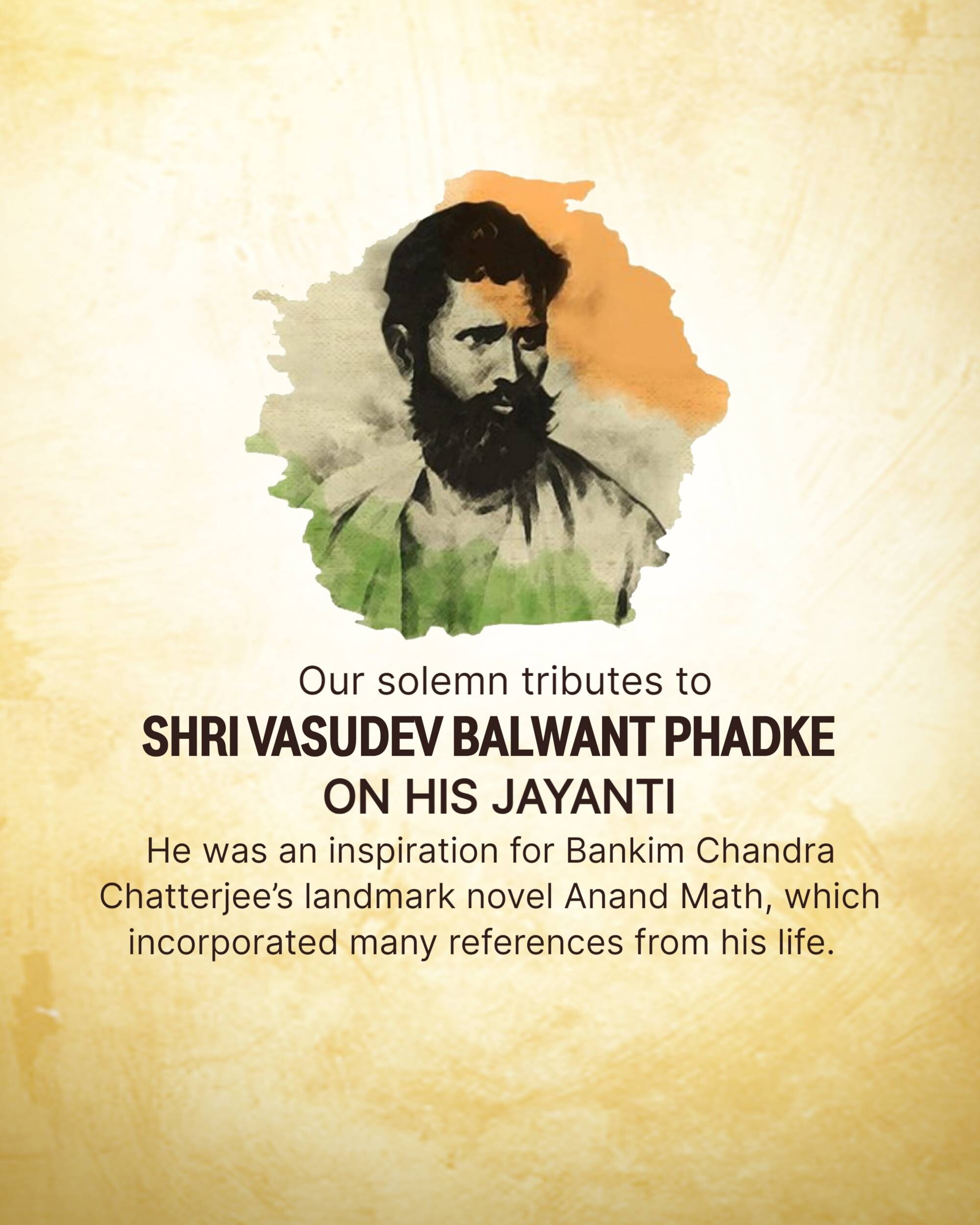 Vasudev Balwant Phadke Jayanti
