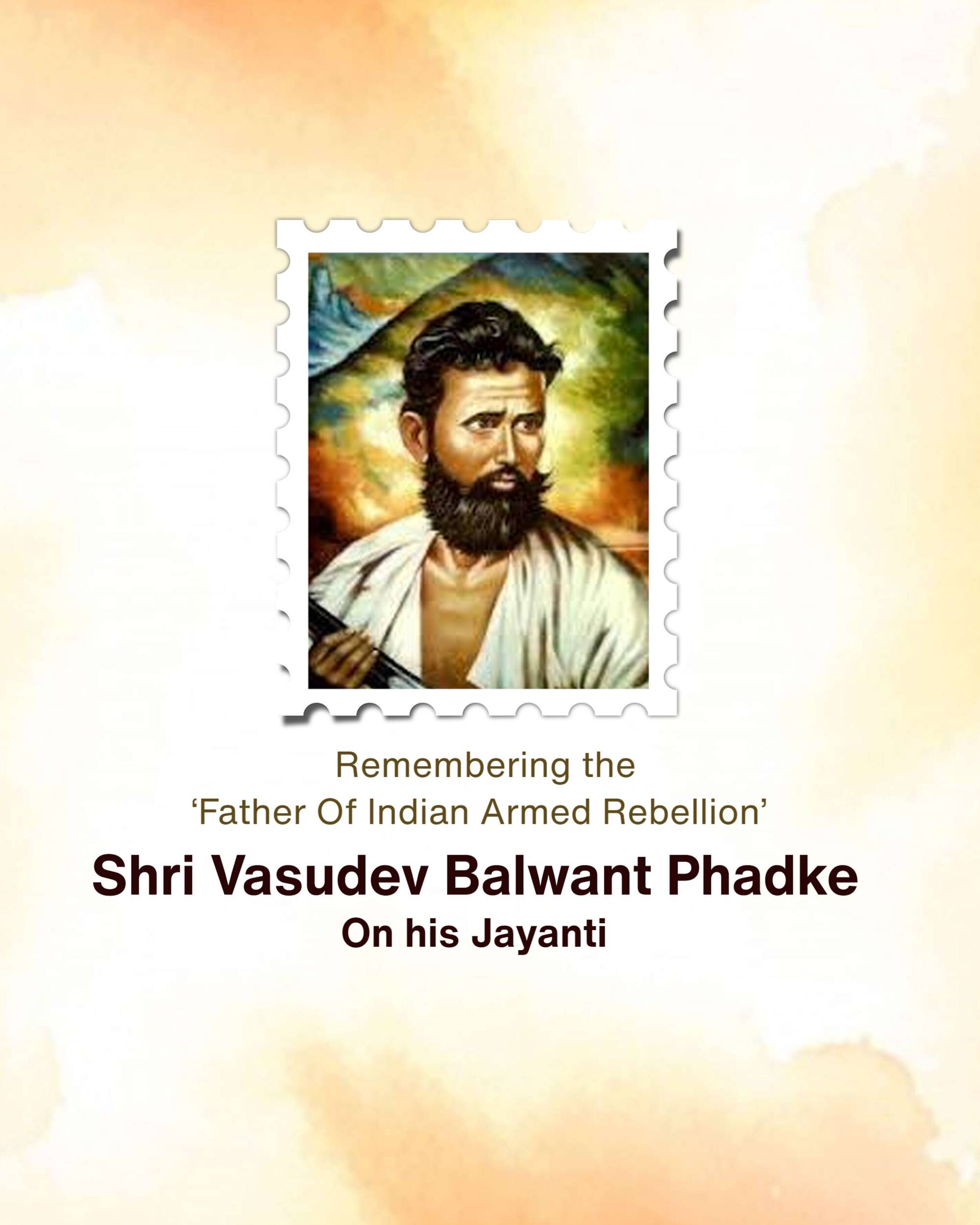 Vasudev Balwant Phadke Jayanti