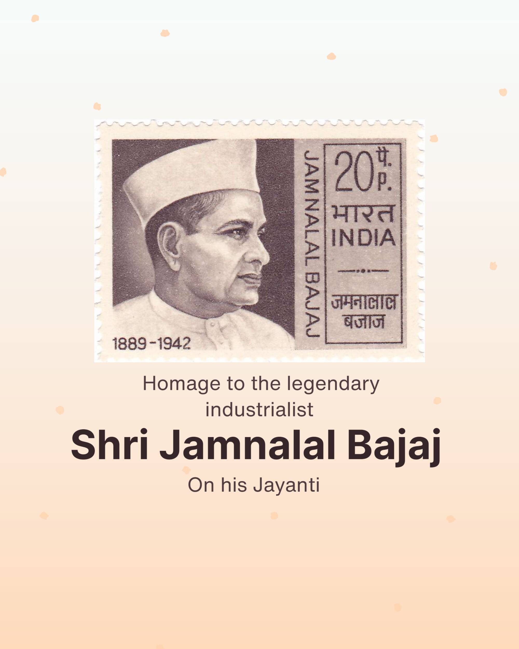 Jamnalal Bajaj Jayanti