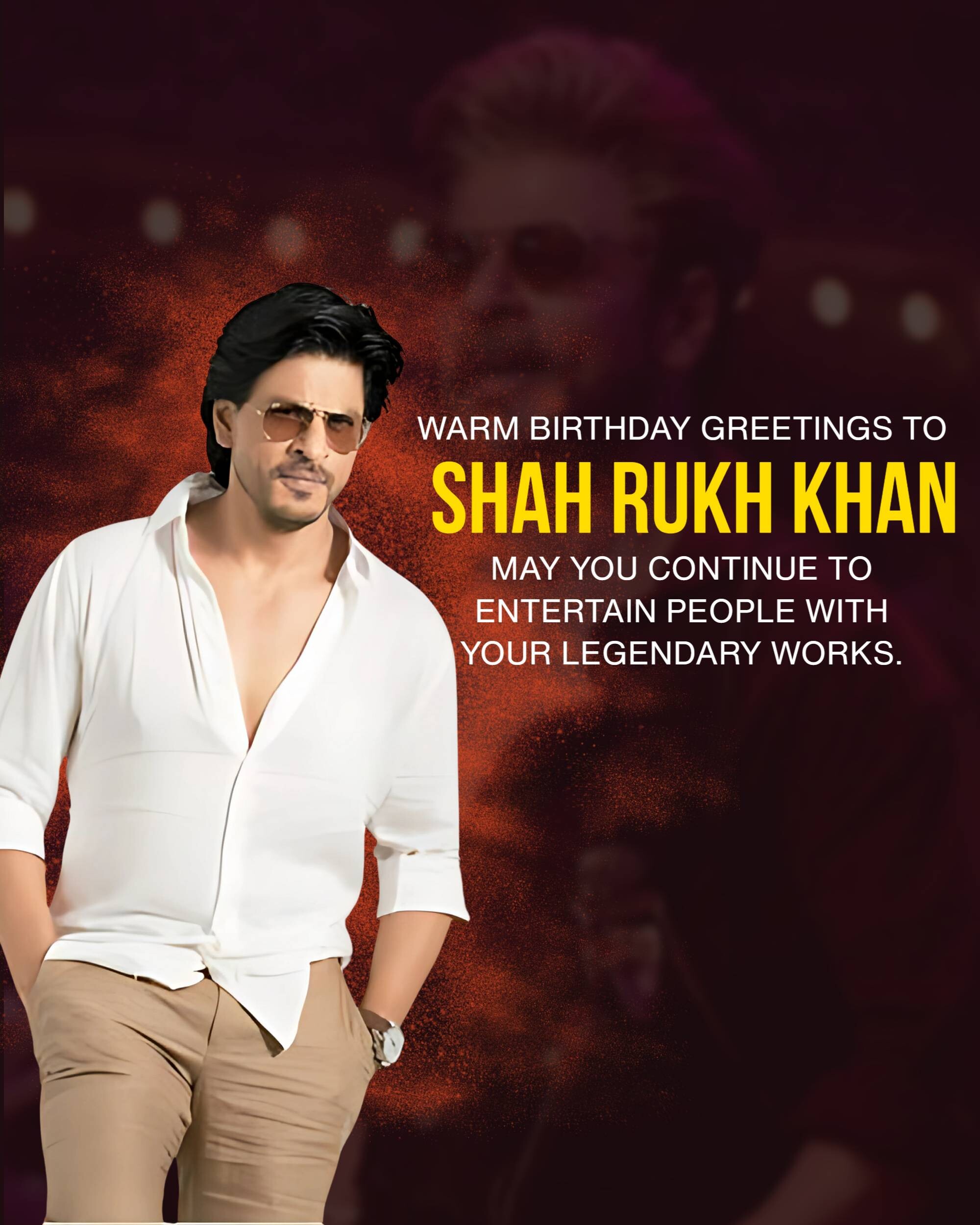 Shahrukh Khan Birthday