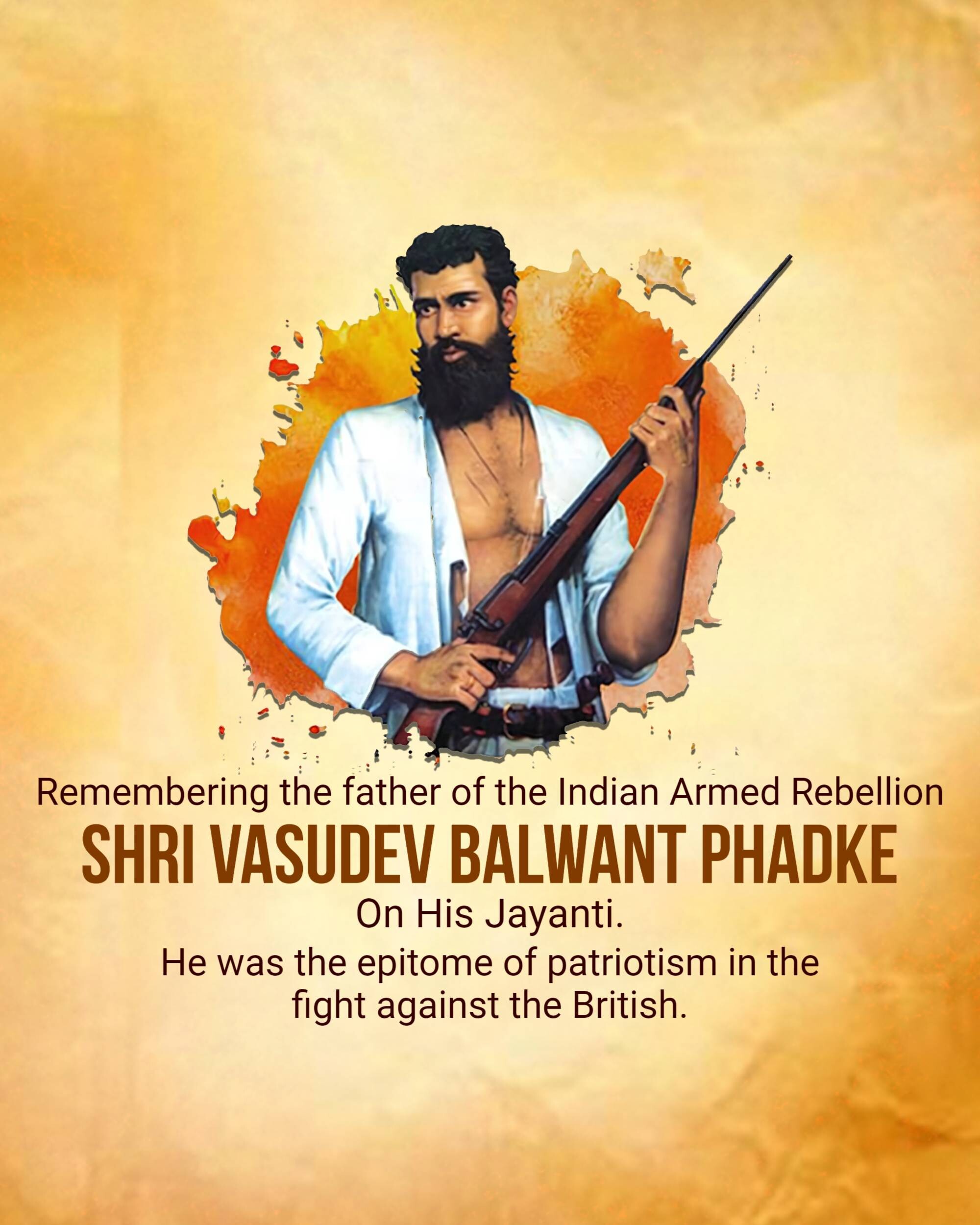 Vasudev Balwant Phadke Jayanti