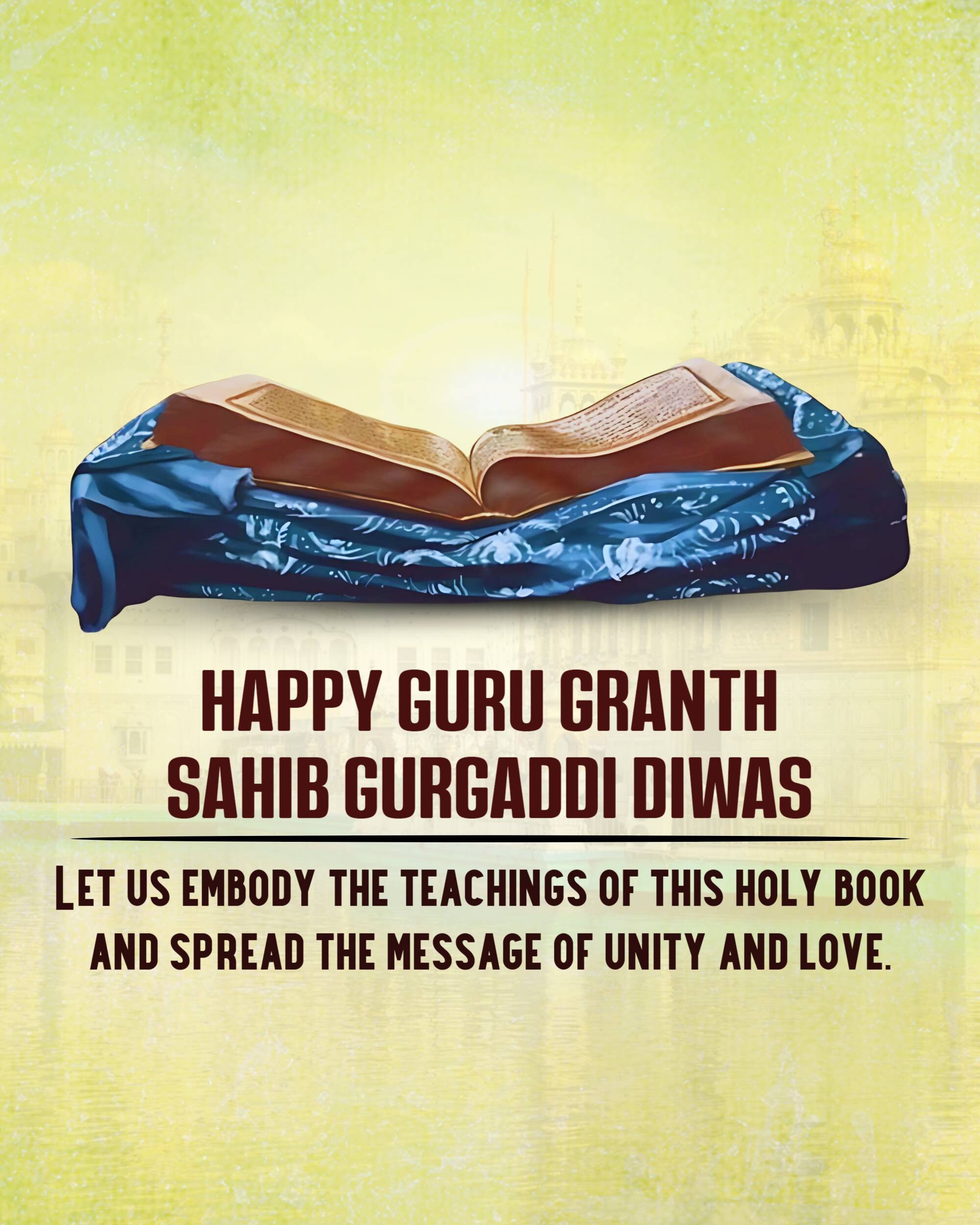 Sri Guru Granth Sahib Gurgaddi Diwas