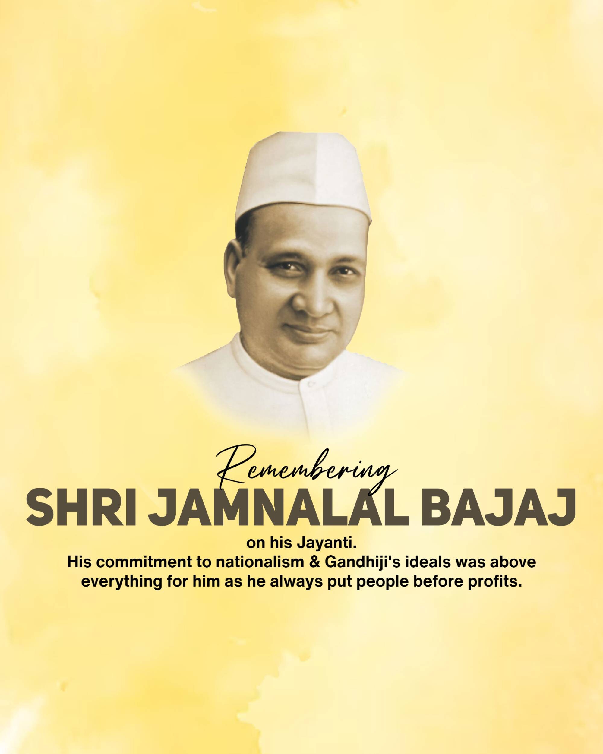 Jamnalal Bajaj Jayanti