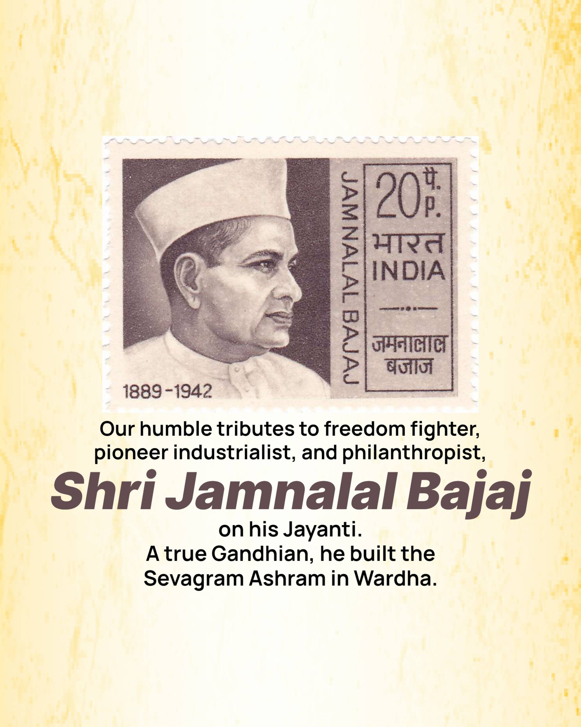 Jamnalal Bajaj Jayanti