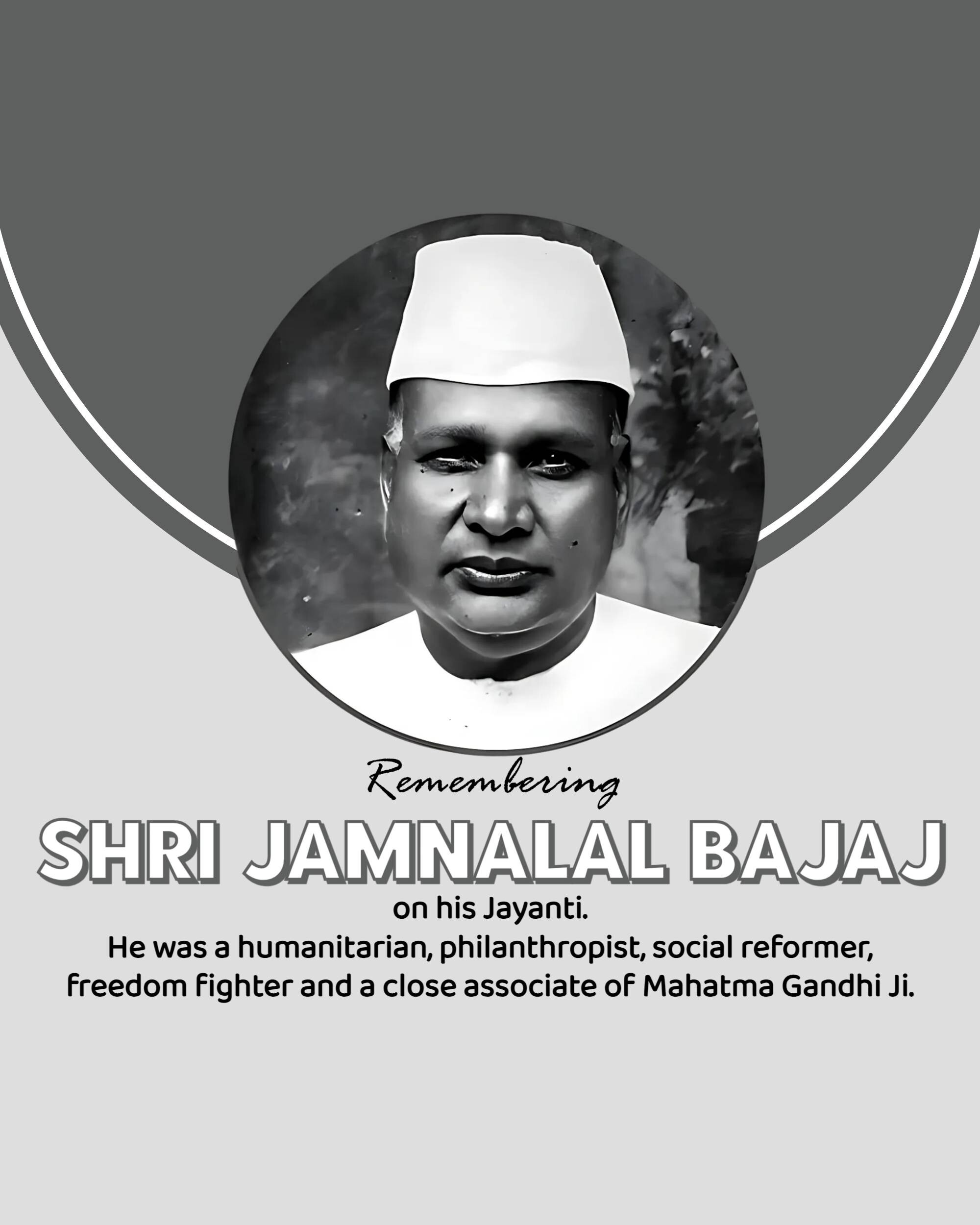 Jamnalal Bajaj Jayanti